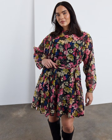 Simply Be Floral Skater Dress
