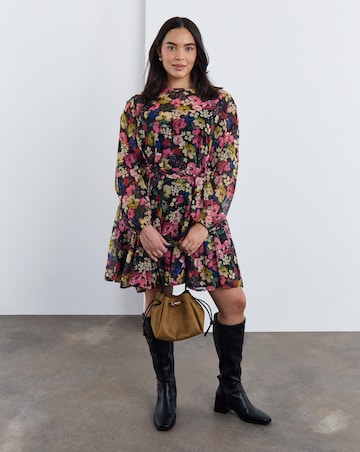 Simply Be Floral Skater Dress