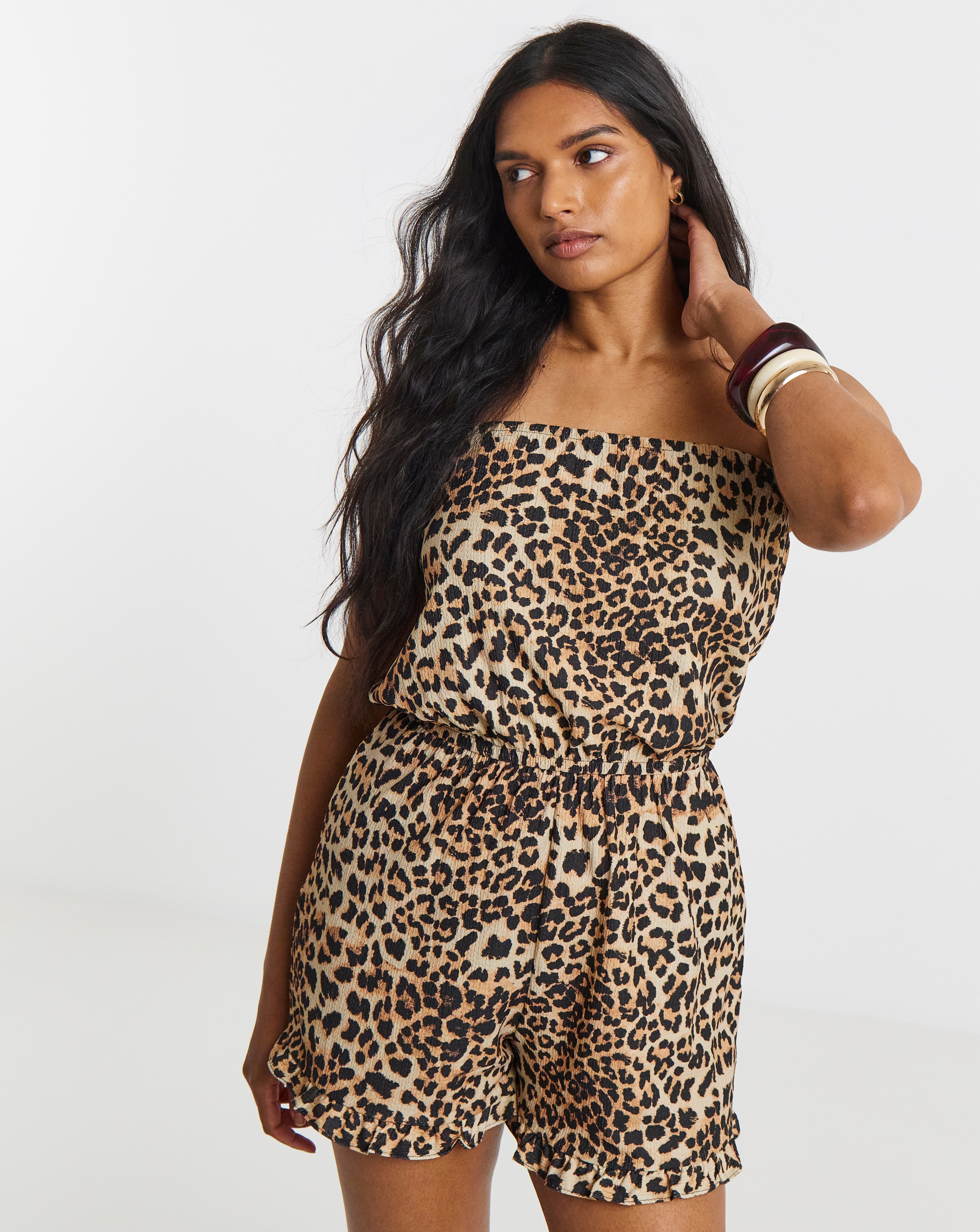 New In - Simply Be Bandeau Playsuit