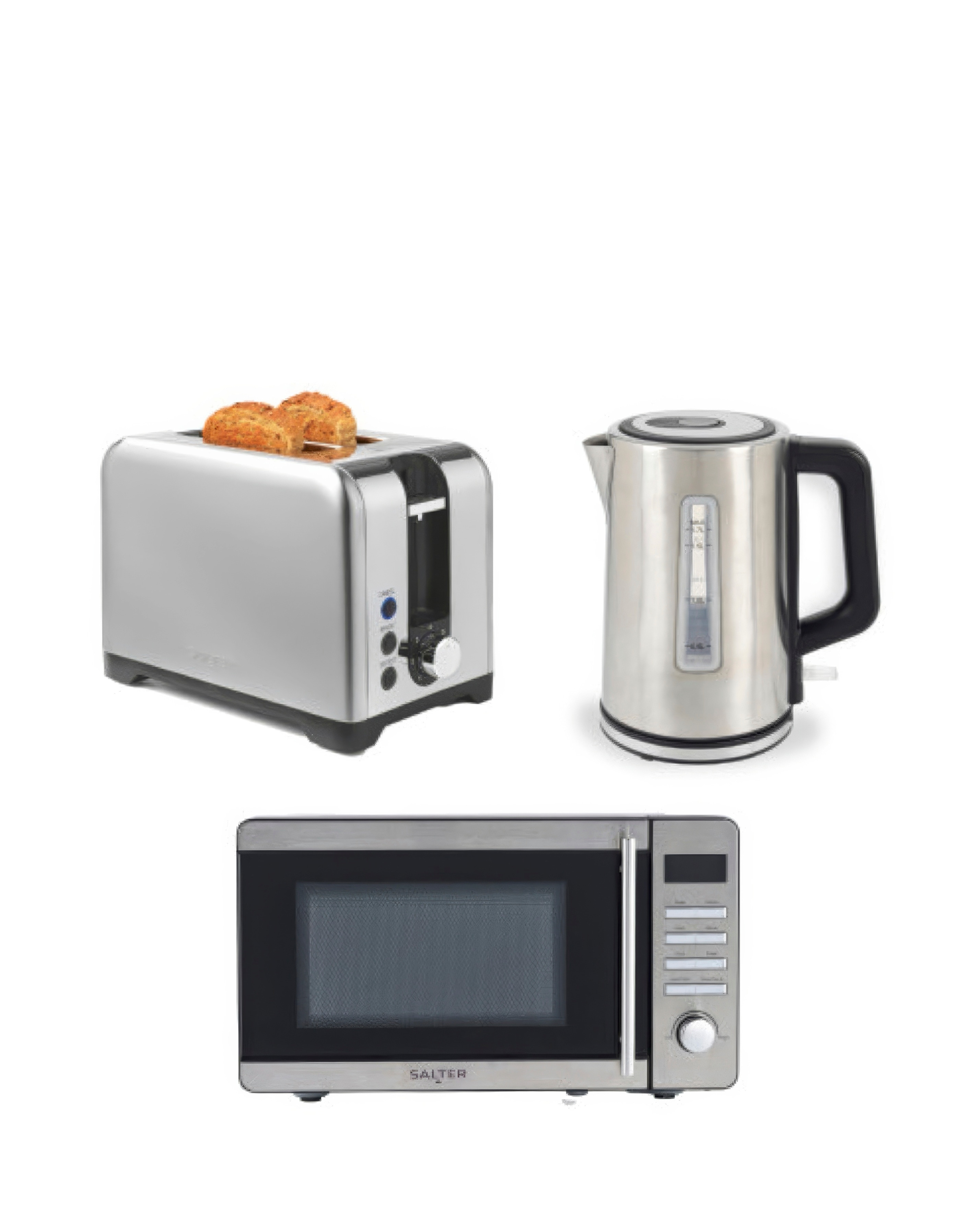 New In - Salter Stainless Steel Bundle