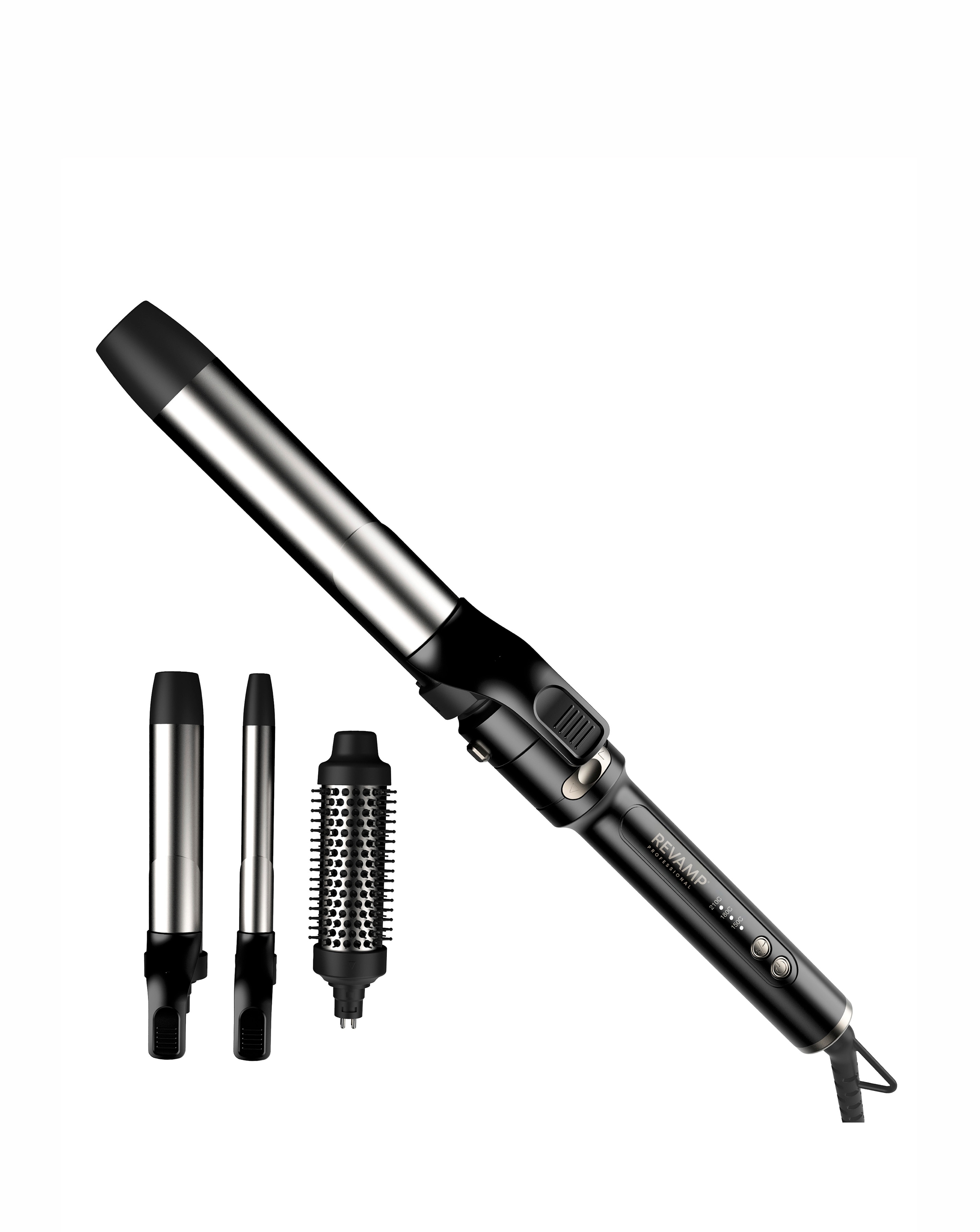 New In - Revamp 3-in-1 Rotating Hair Styler