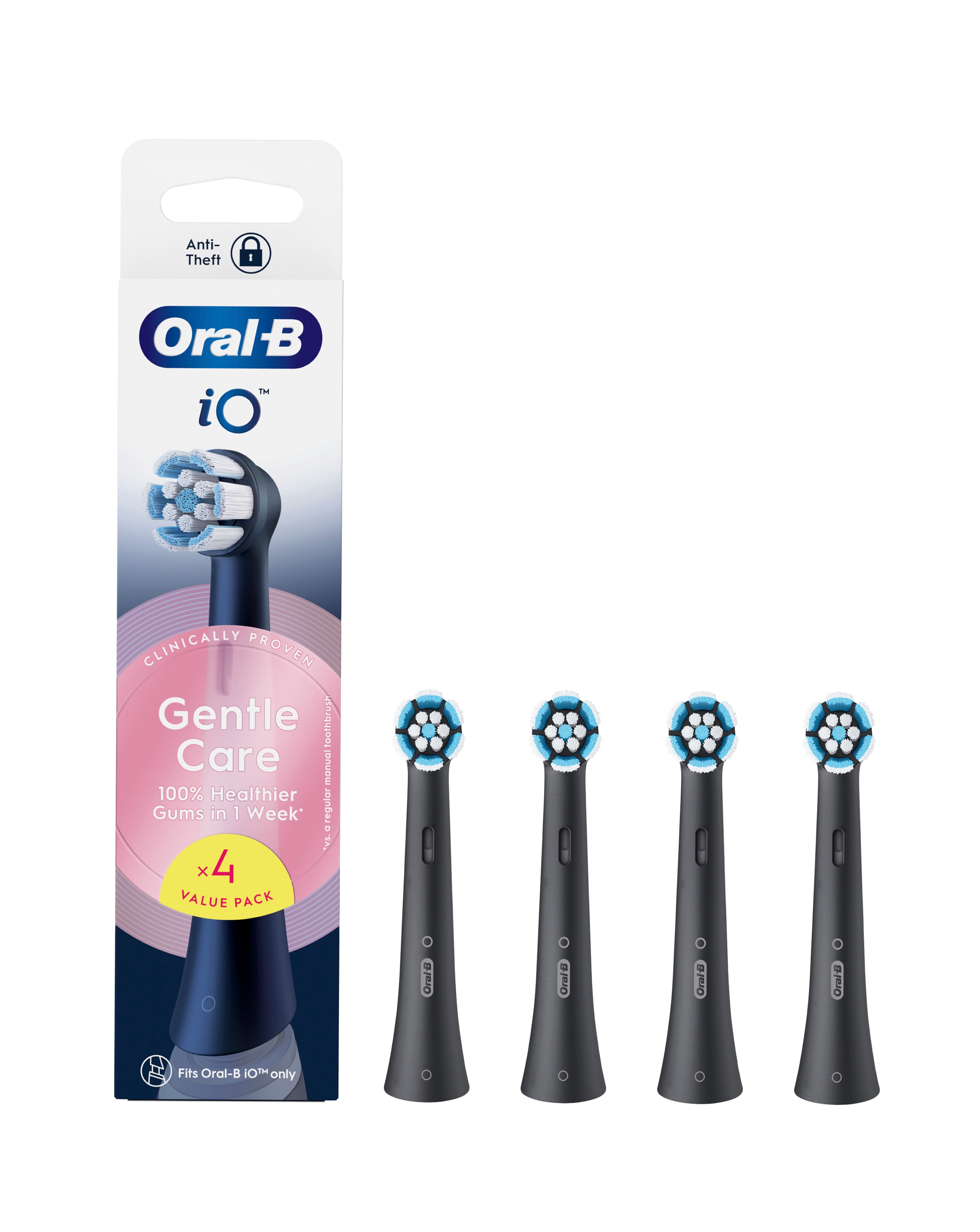 Oral-B iO GC Black Refill heads 4 Pack