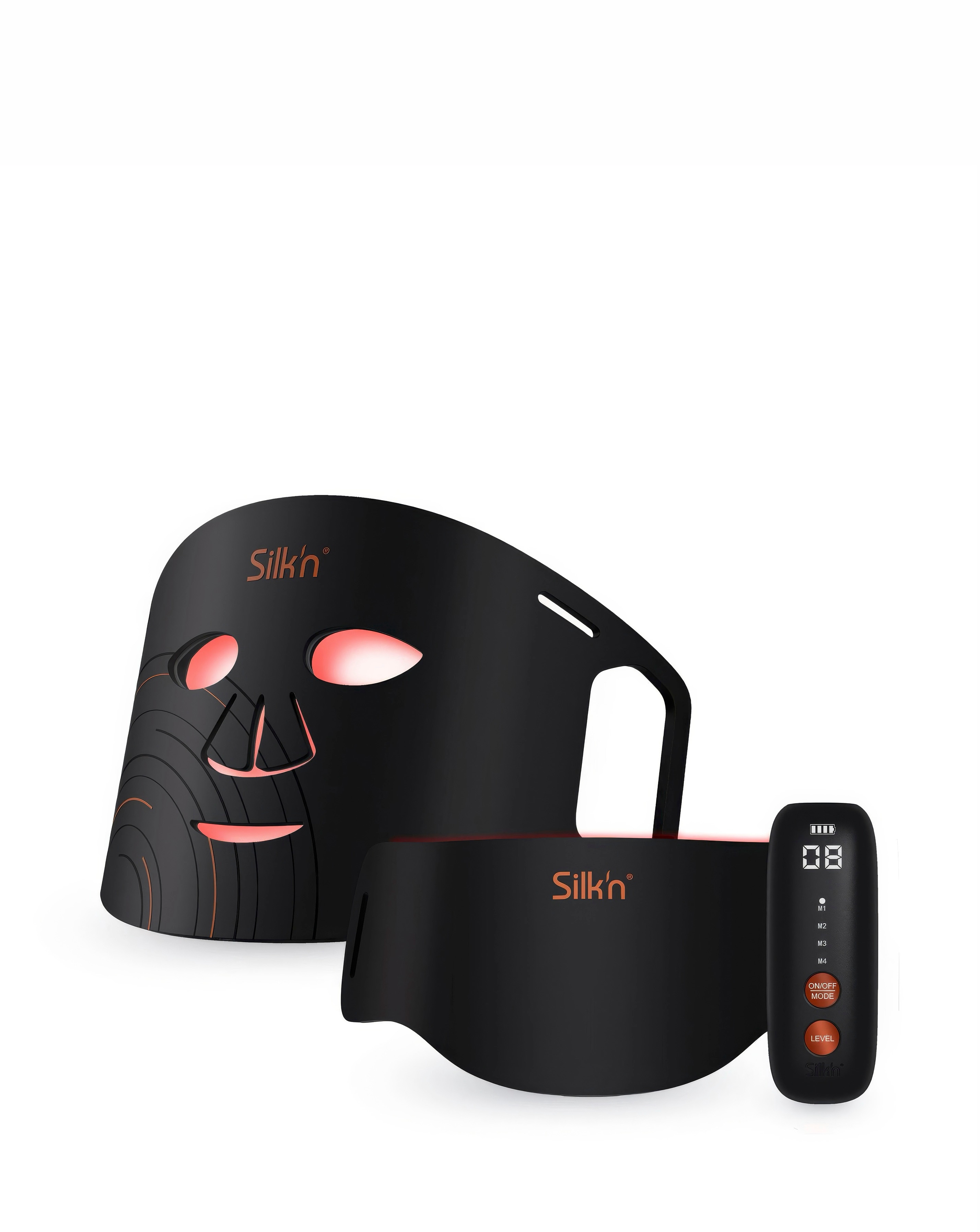 New In - Silk'n Dual LED Neck & Face Mask Set