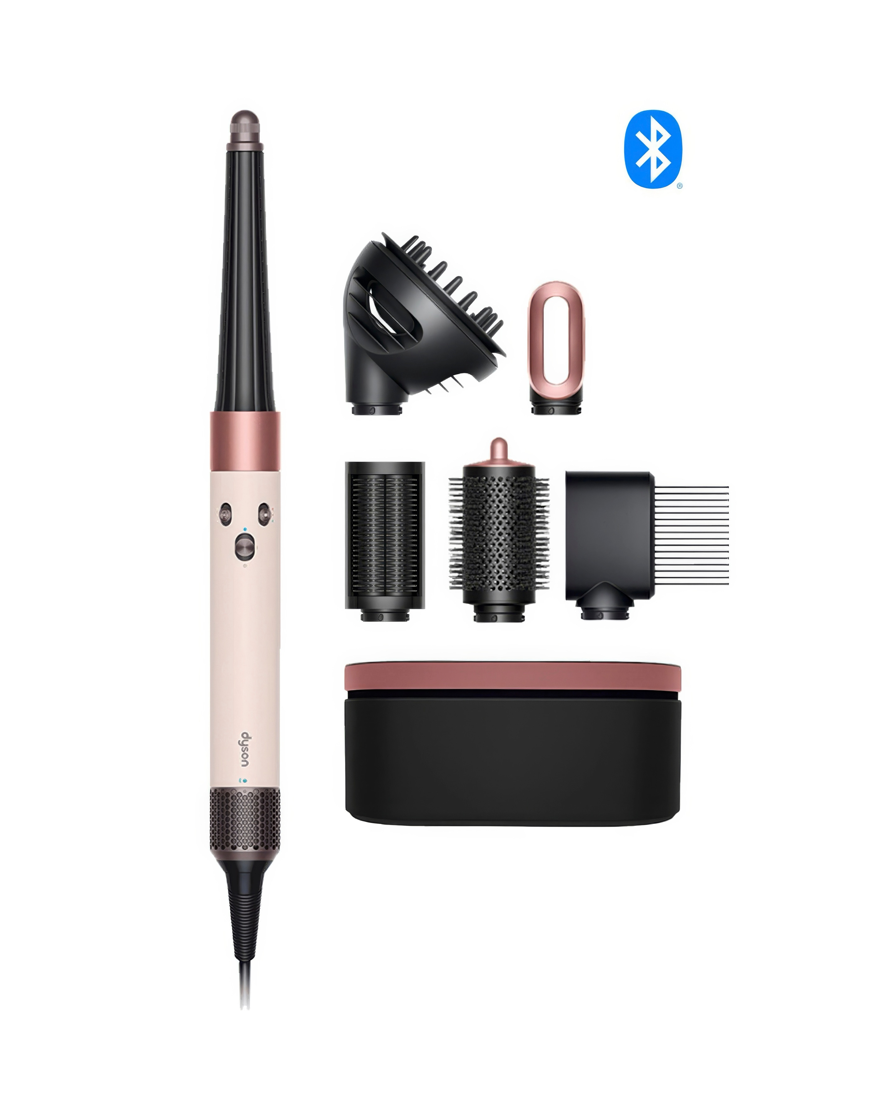 New In - Dyson Airwrap i.d Curly Pink