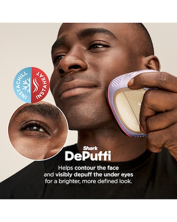 Shark Facialpro Glow + Depuffi At Home Facial - Spa Purple