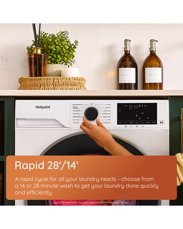 Hotpoint HBD 8680G ANTISTAIN UK 8+6kg- Dark Grey + Installation