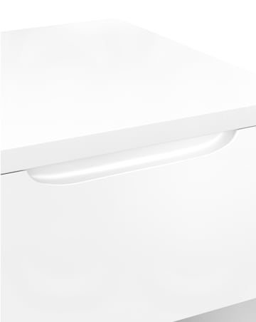 Sorrento Ready Assembled High Gloss Side Table