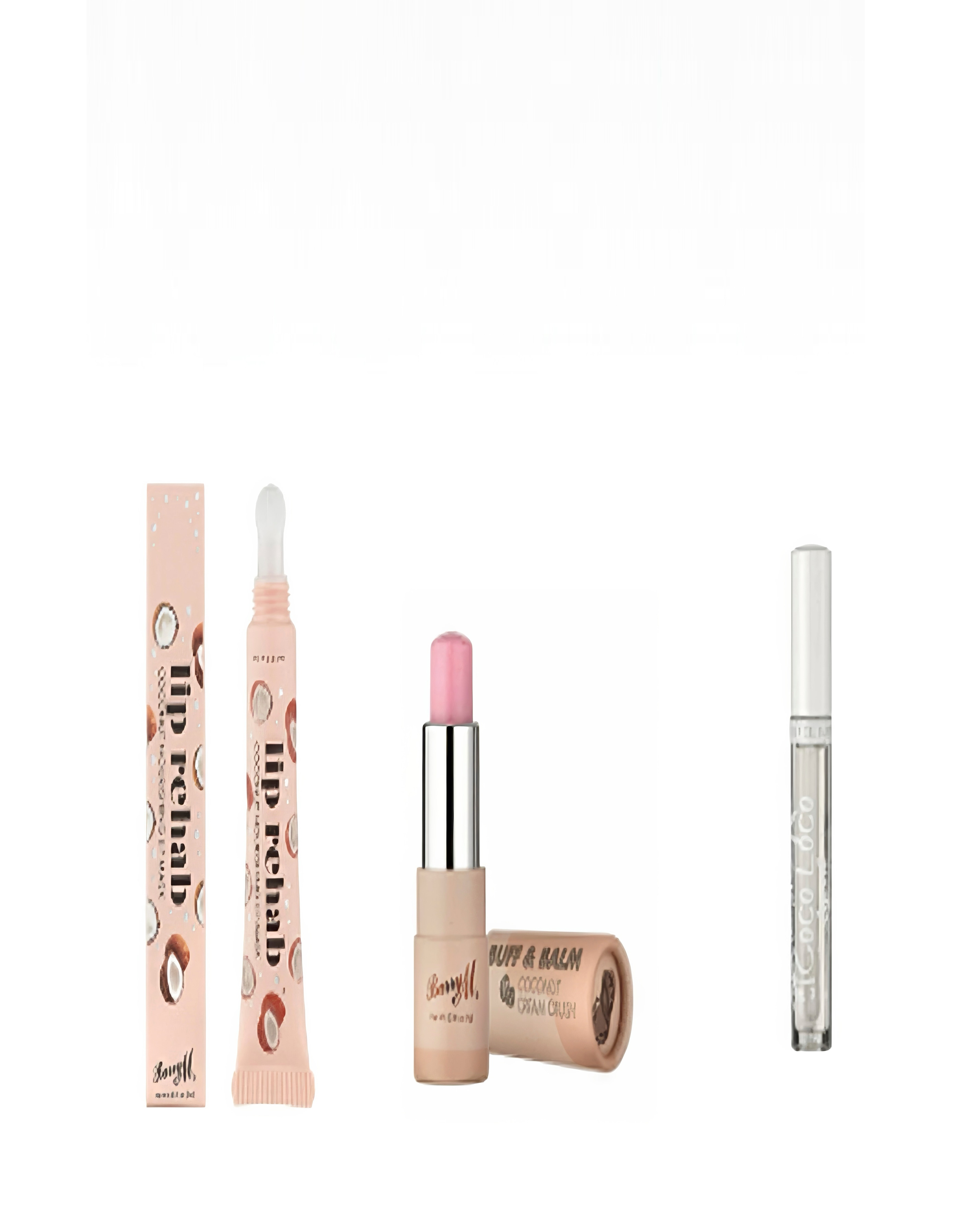 Barry M Pink Coconut Lip Bundle
