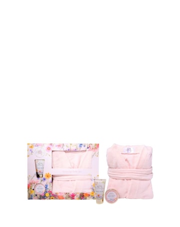 The Kind Edit Co. Spa Boutique Robe and Bathng Gift Set