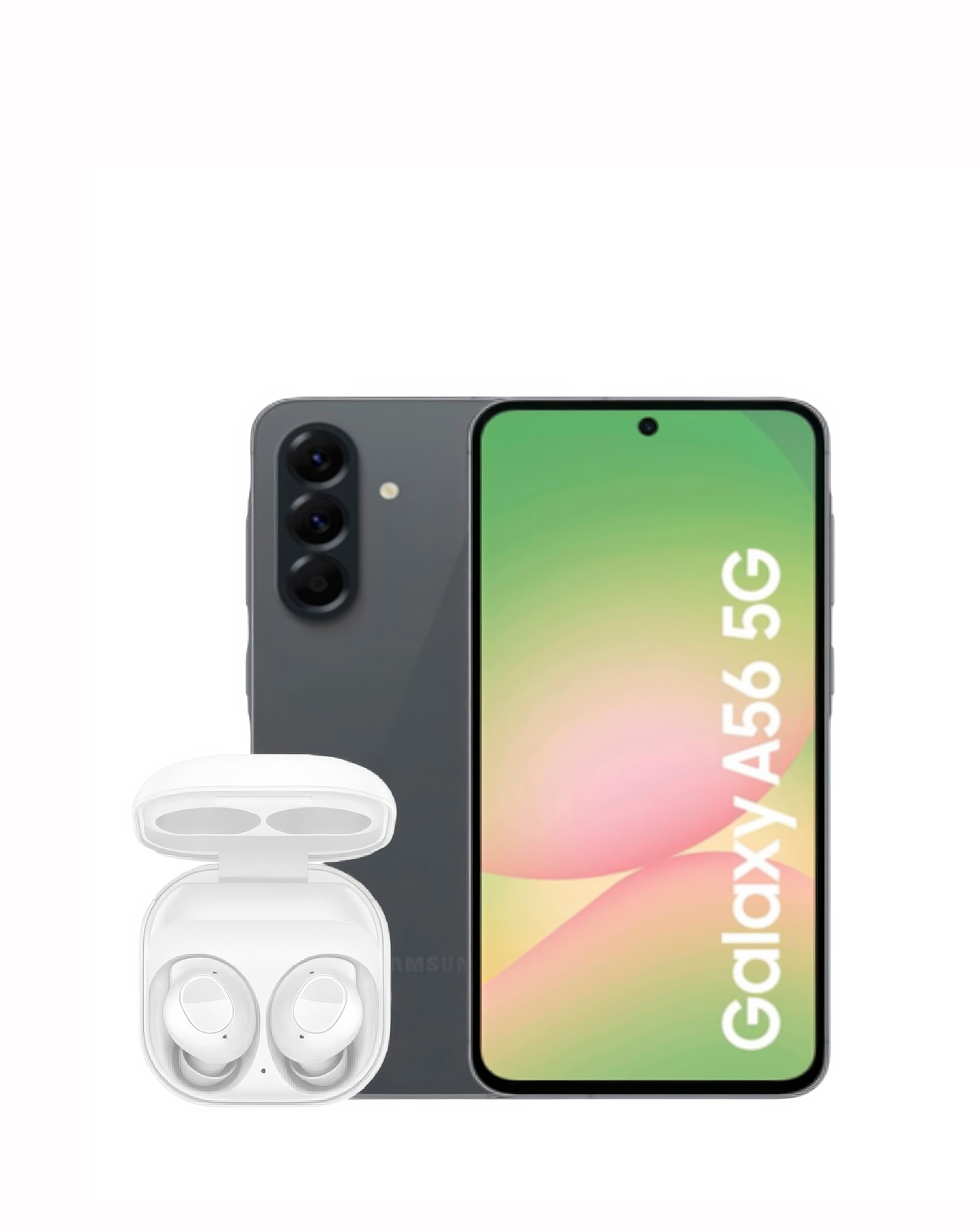 New In - Galaxy A56 5G Graphite & Buds FE Bundle