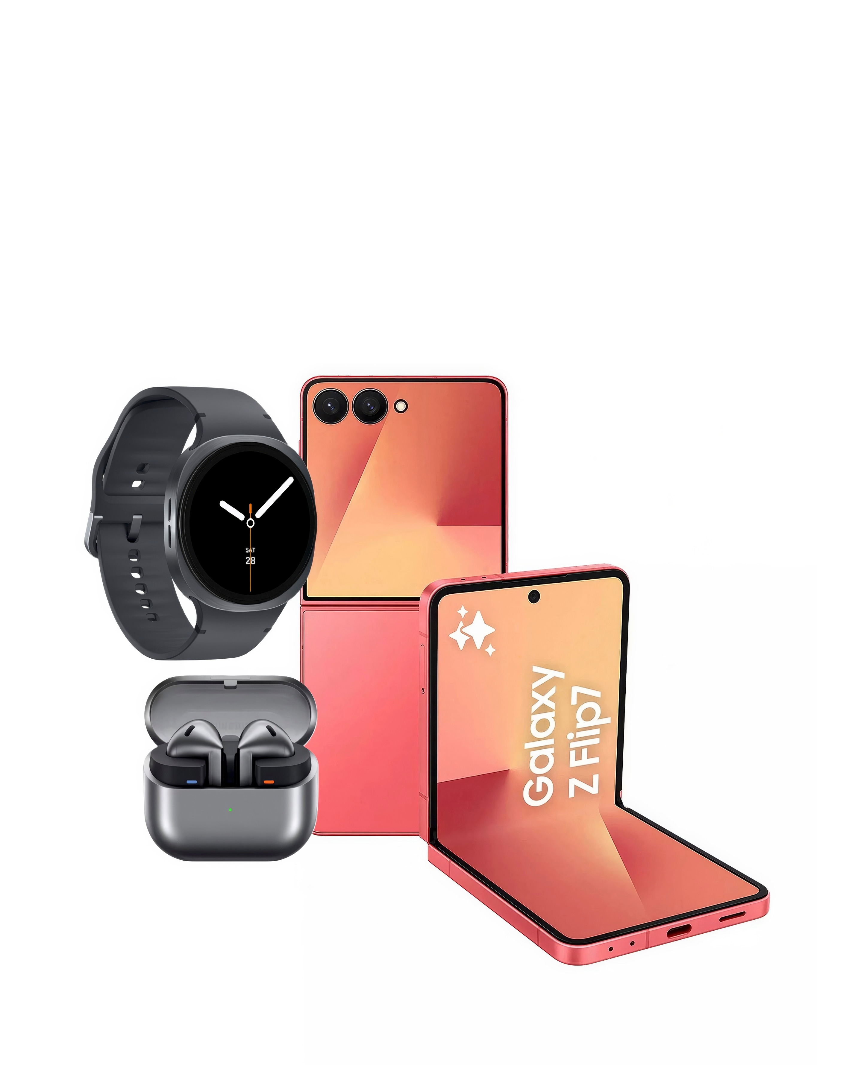 New In - Samsung Galaxy Z Flip7, Watch8 & Buds3