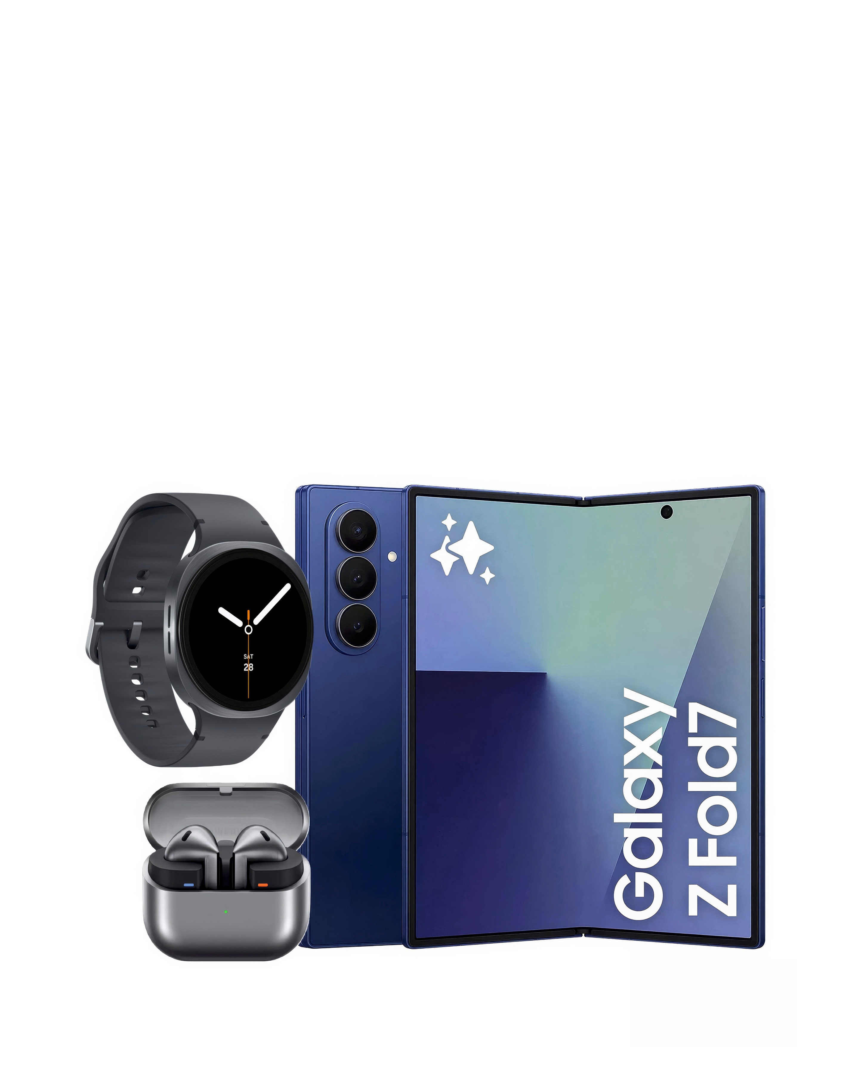 New In - Samsung Galaxy Z Fold7, Watch8 & Buds3