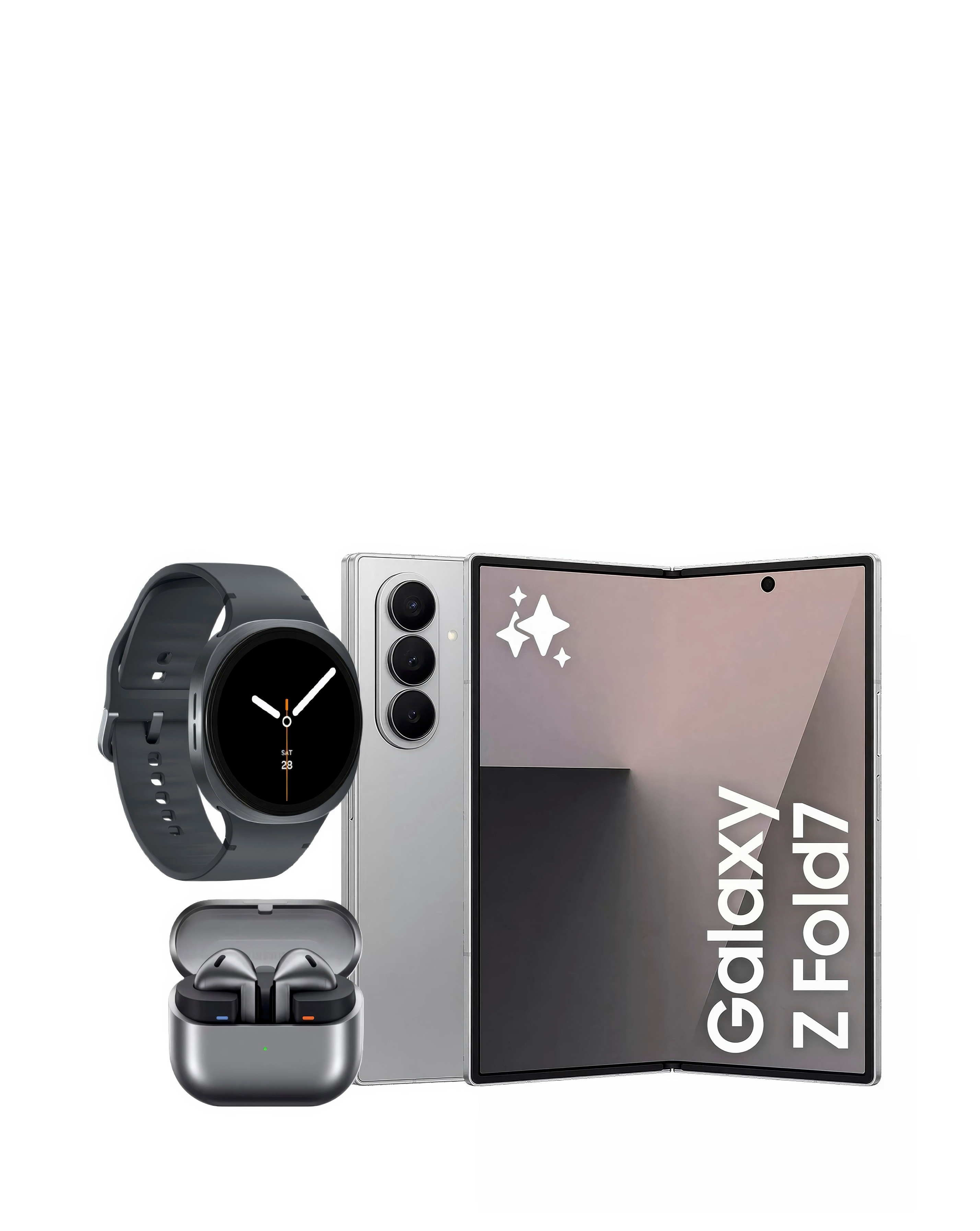 New In - Samsung Galaxy Z Fold7, Watch8 & Buds3