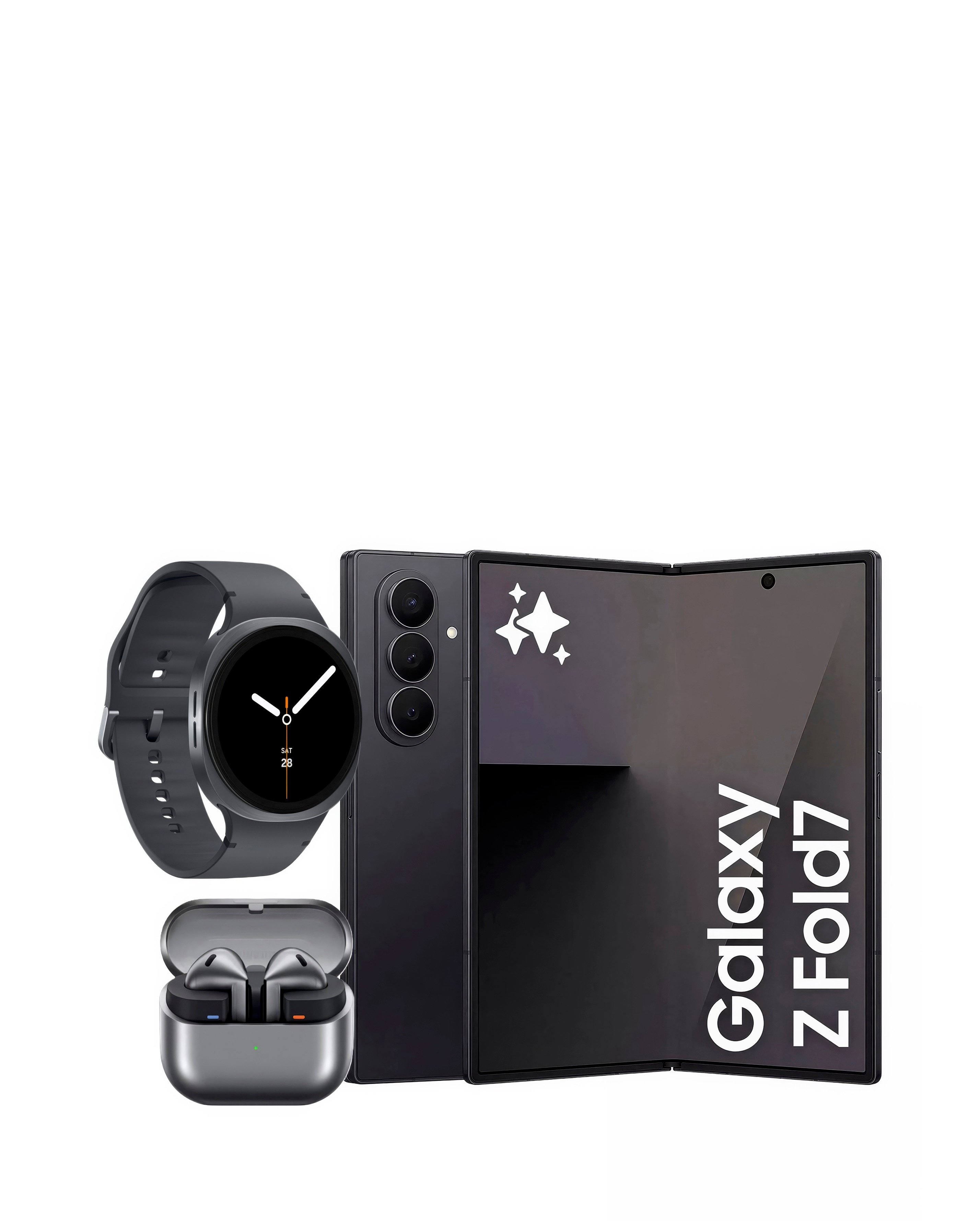 New In - Samsung Galaxy Z Fold7, Watch8 & Buds3