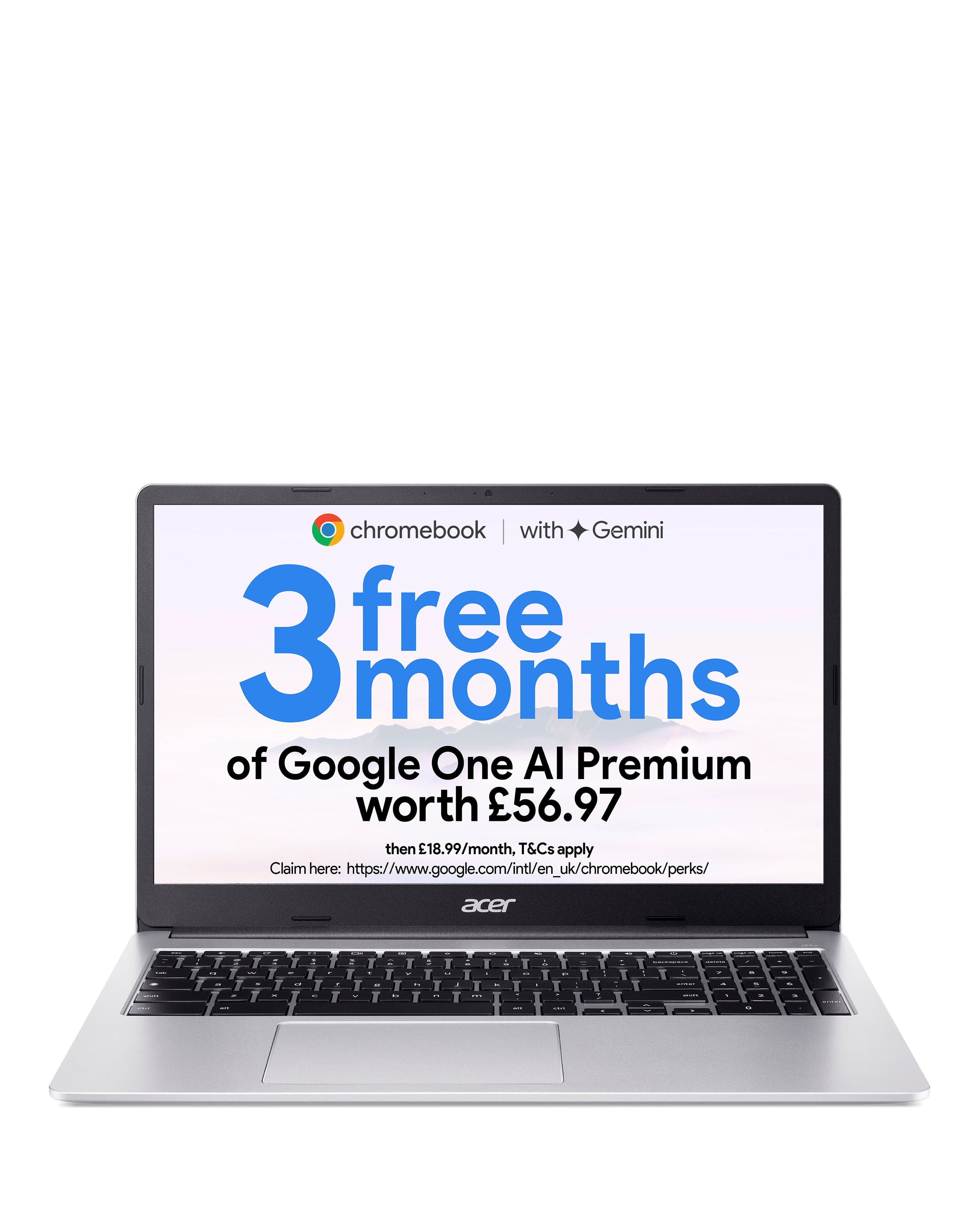 New In - Acer Chromebook 315 - 15.6in N4500