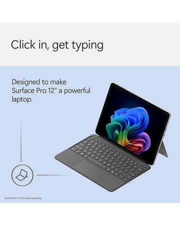 Microsoft Surface 12in Keyboard and Slim Pen 2 - Slate