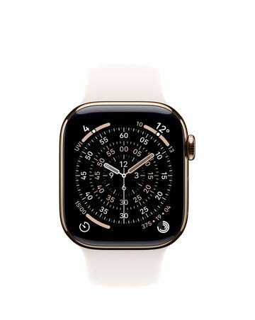 Apple Watch Series 11 GPS + Cellular 46mm - Light Blush Sport Band - S/M