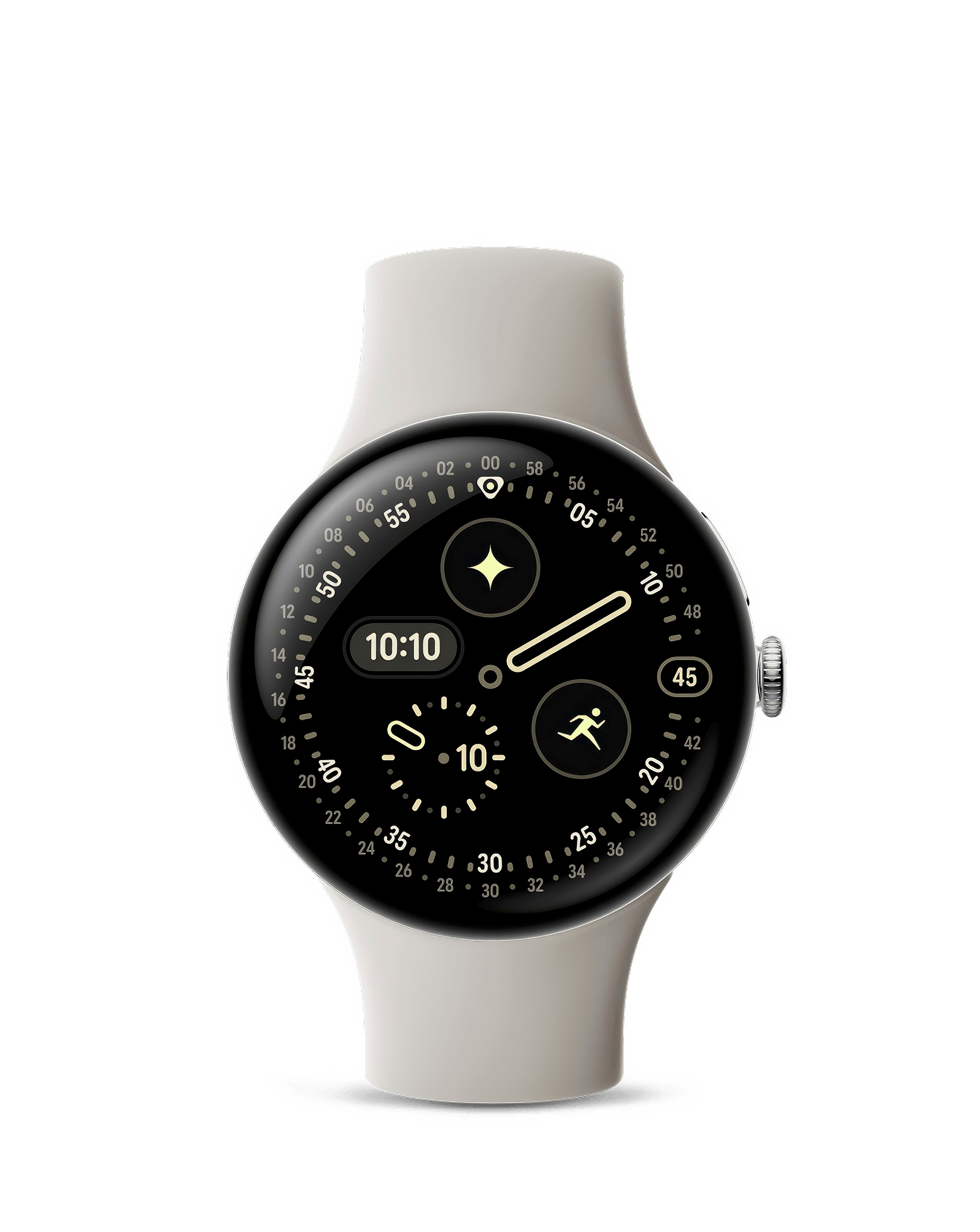 New In - Google Pixel Watch 4 45mm - Porcelain