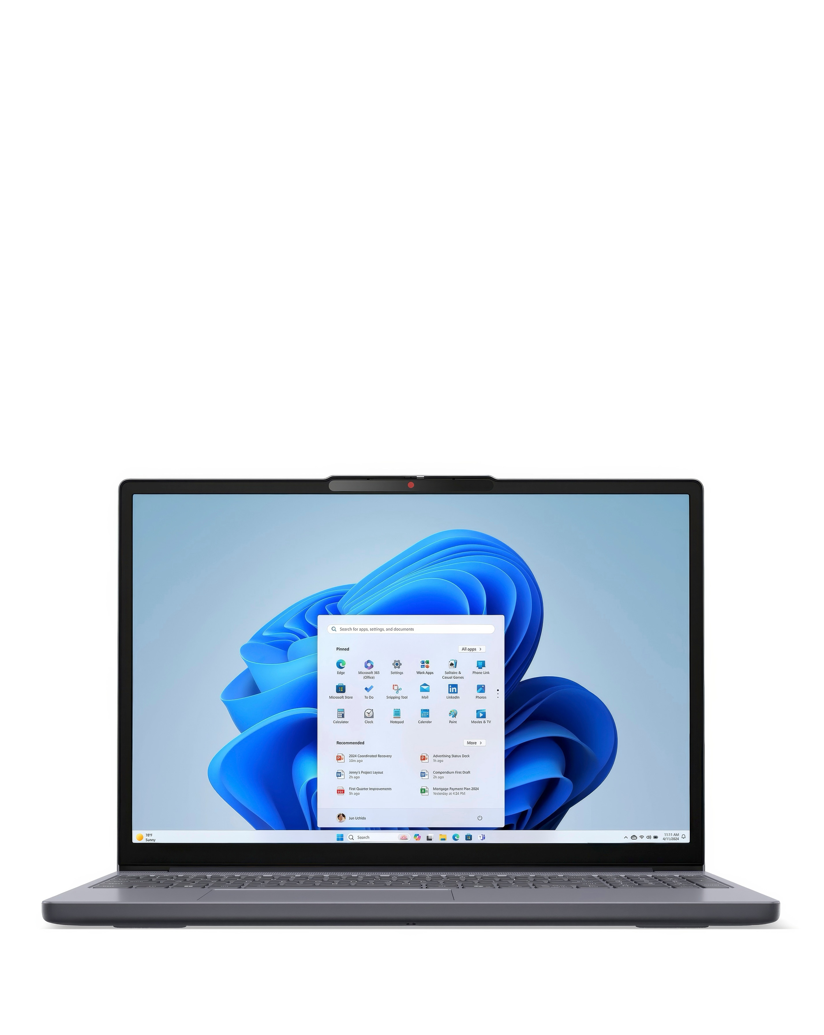 New In - IdeaPad Slim 3 - 15in 8GB 256Gb Grey