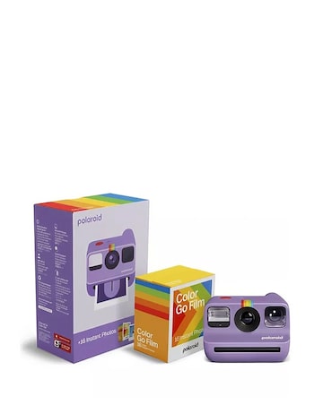 Polaroid Go Gen 2 Purple + Colour Film Bundle (16 Photos)
