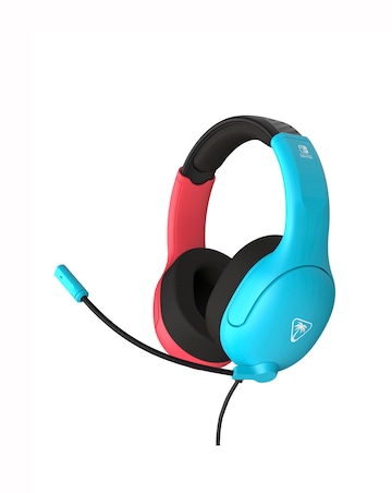 Turtle Beach Airlite Fit Headset for Nintendo Switch - Neon Blue & Red