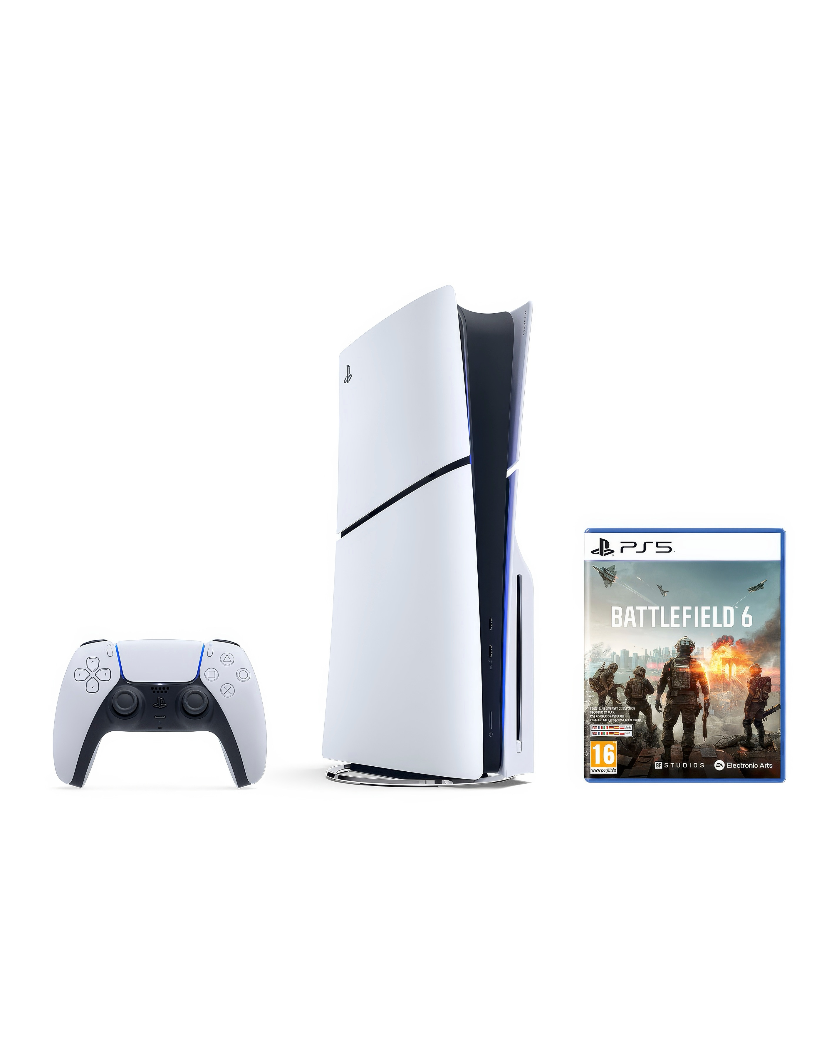 New In - PlayStation 5 + Battlefield 6 Bundle