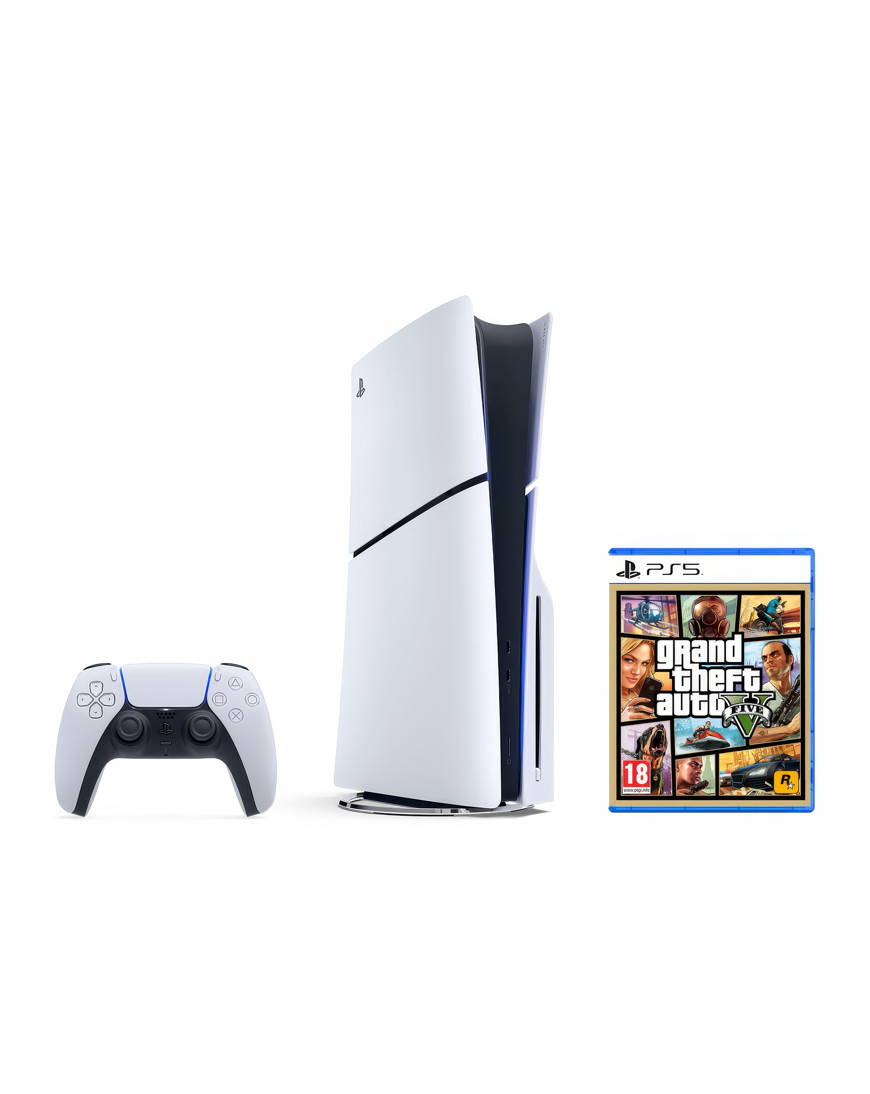 New In - PlayStation 5 + Grand Theft Auto V