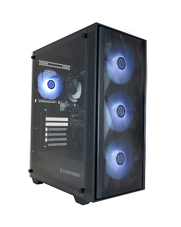 CyberPowerPC Sylph AMD Ryzen 5 8500G, 16GB RAM, 1TB NVMe SSD Gaming Bundle