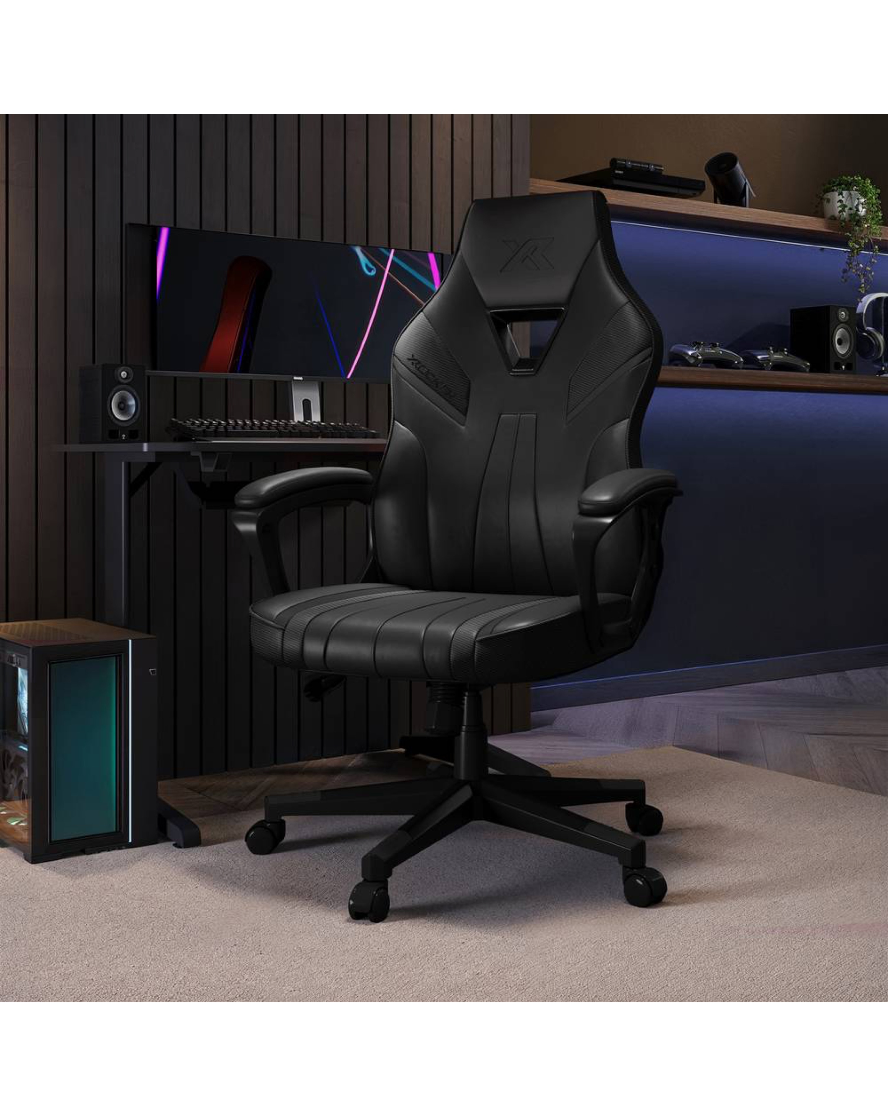 X Rocker Tempest Black