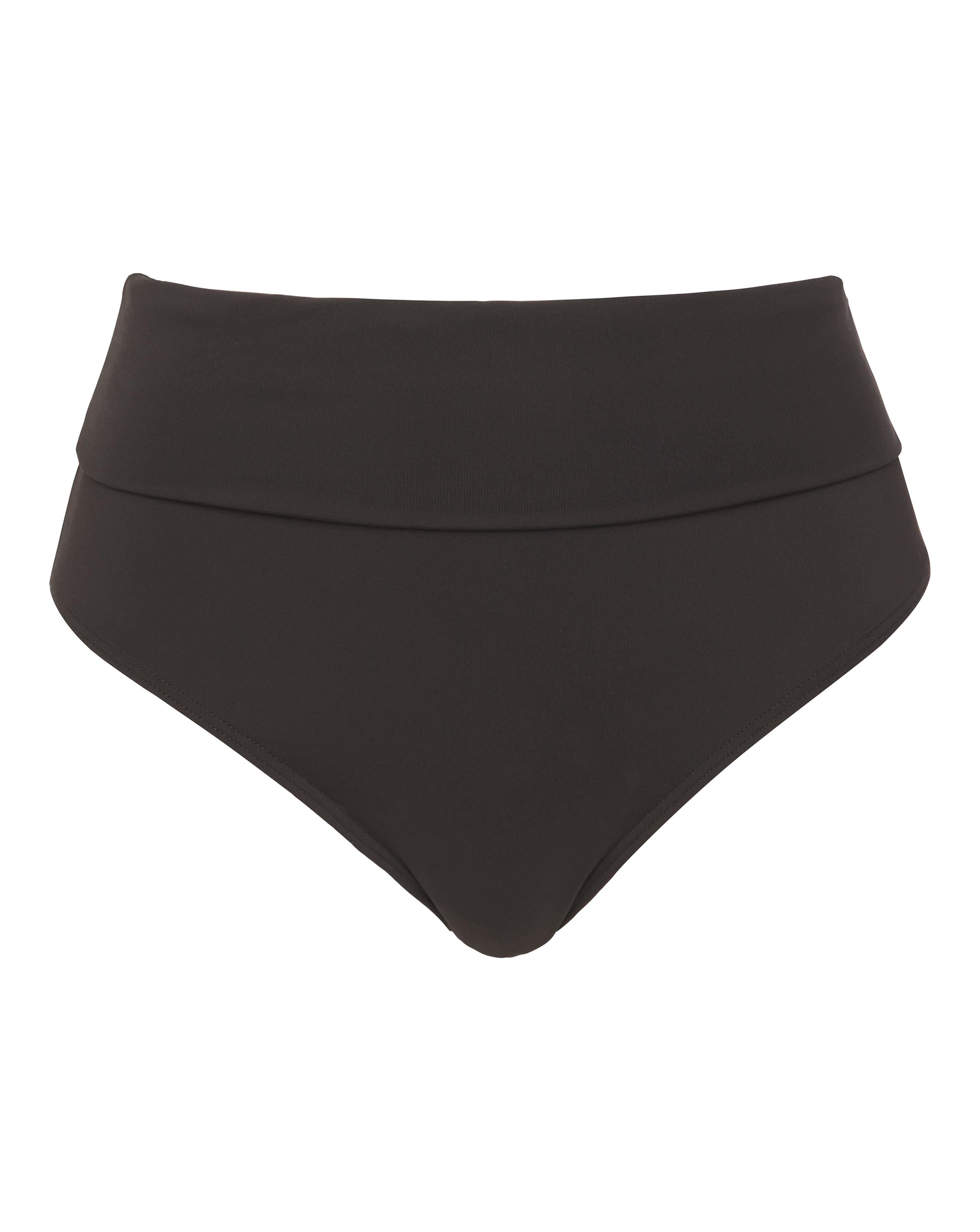 MAGISCULPT FoldOver Black Bikini Bottoms - Black - Size 10 - Women's