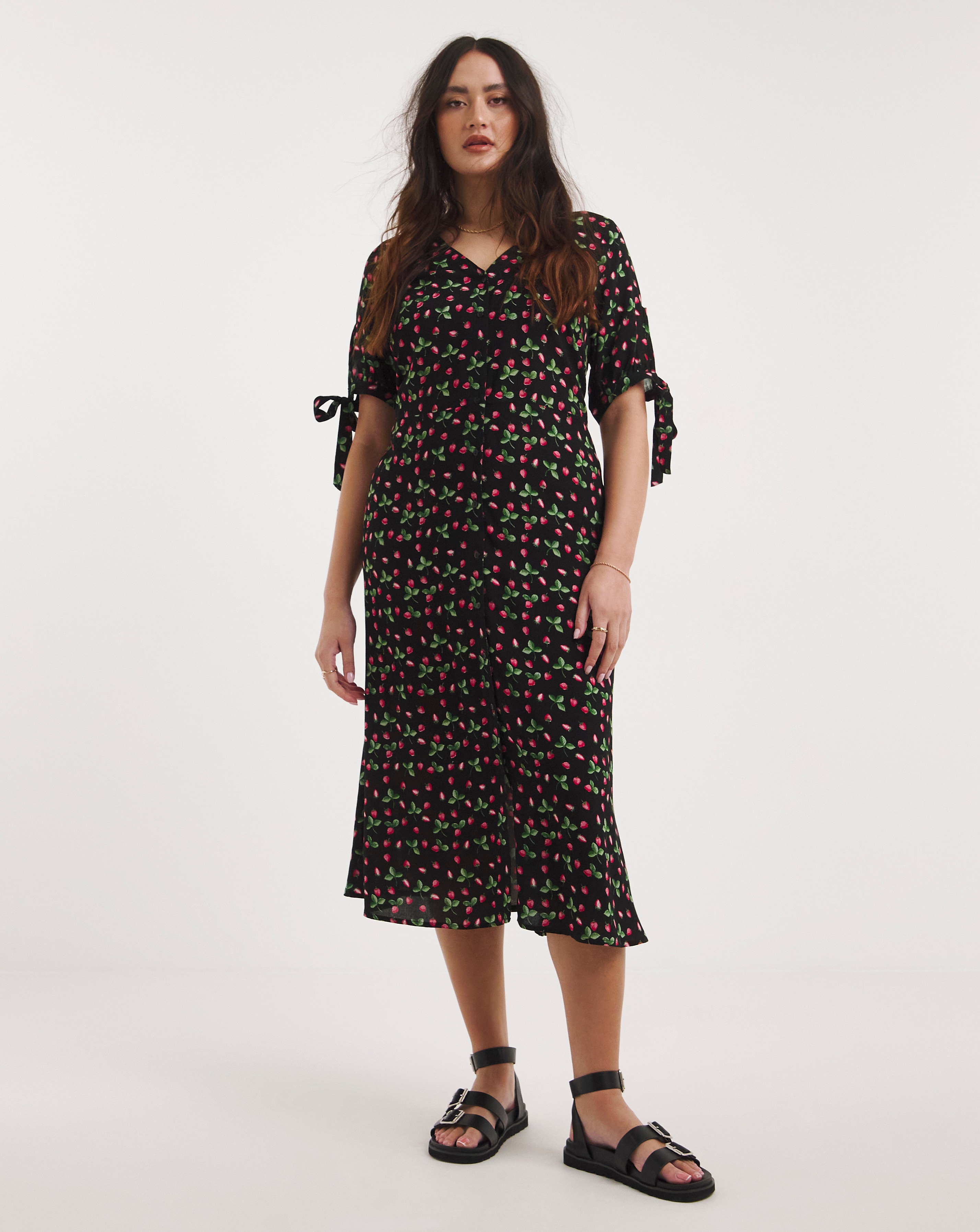 Joe Browns Strawberry Print Dress