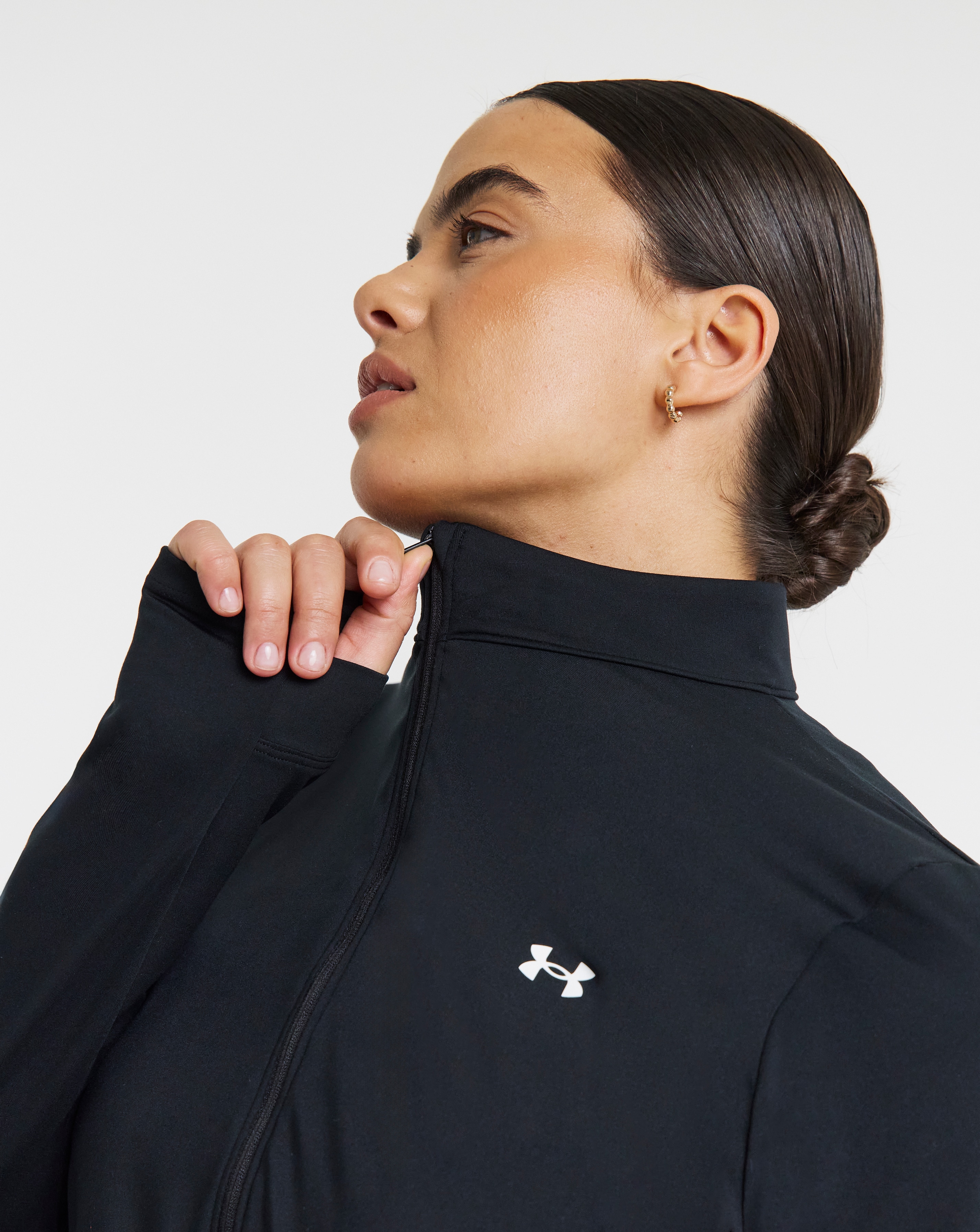 New In - Under Armour Motion Zip Long Sleeve Top