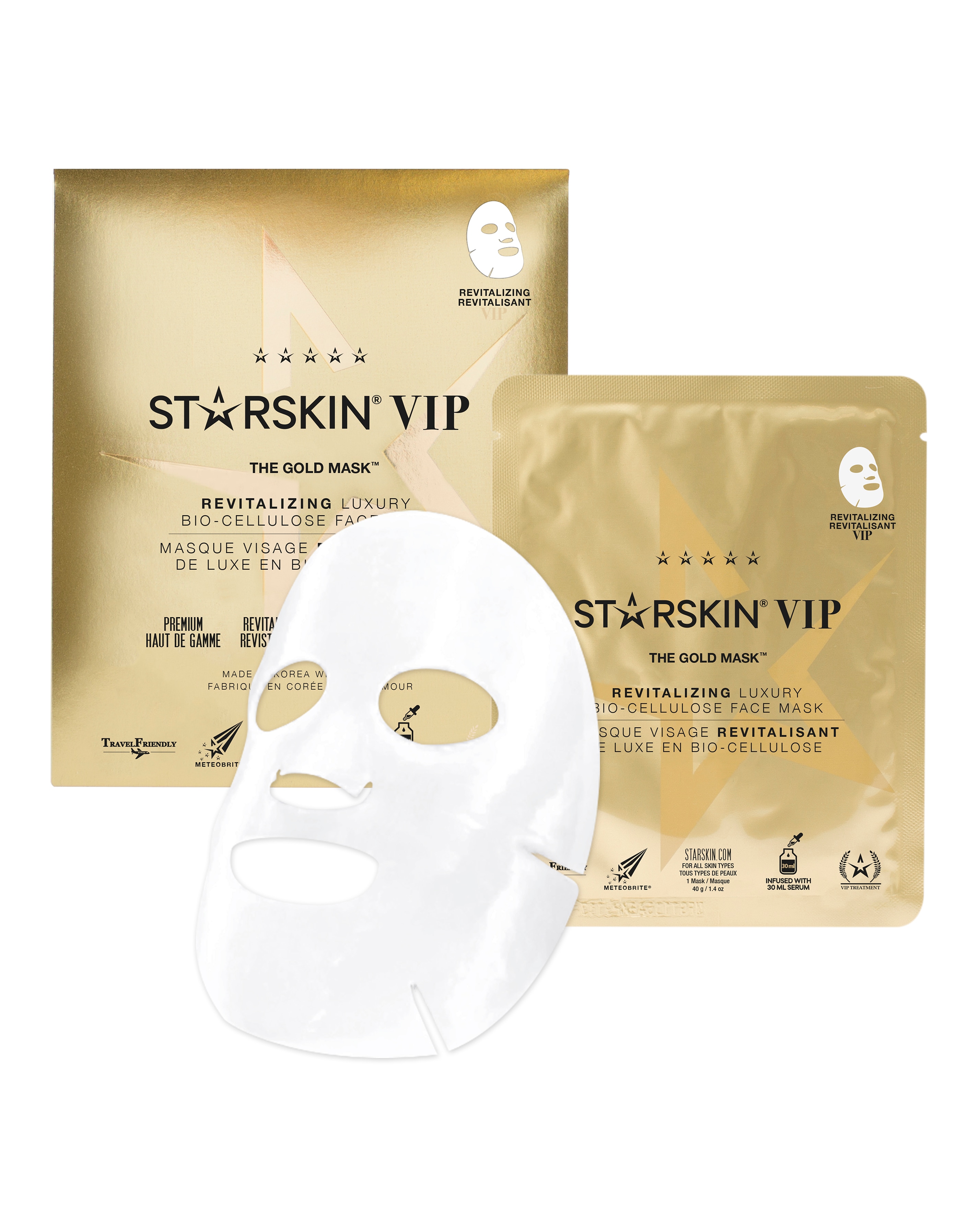Starskin The Gold VIP Luxury Face Mask
