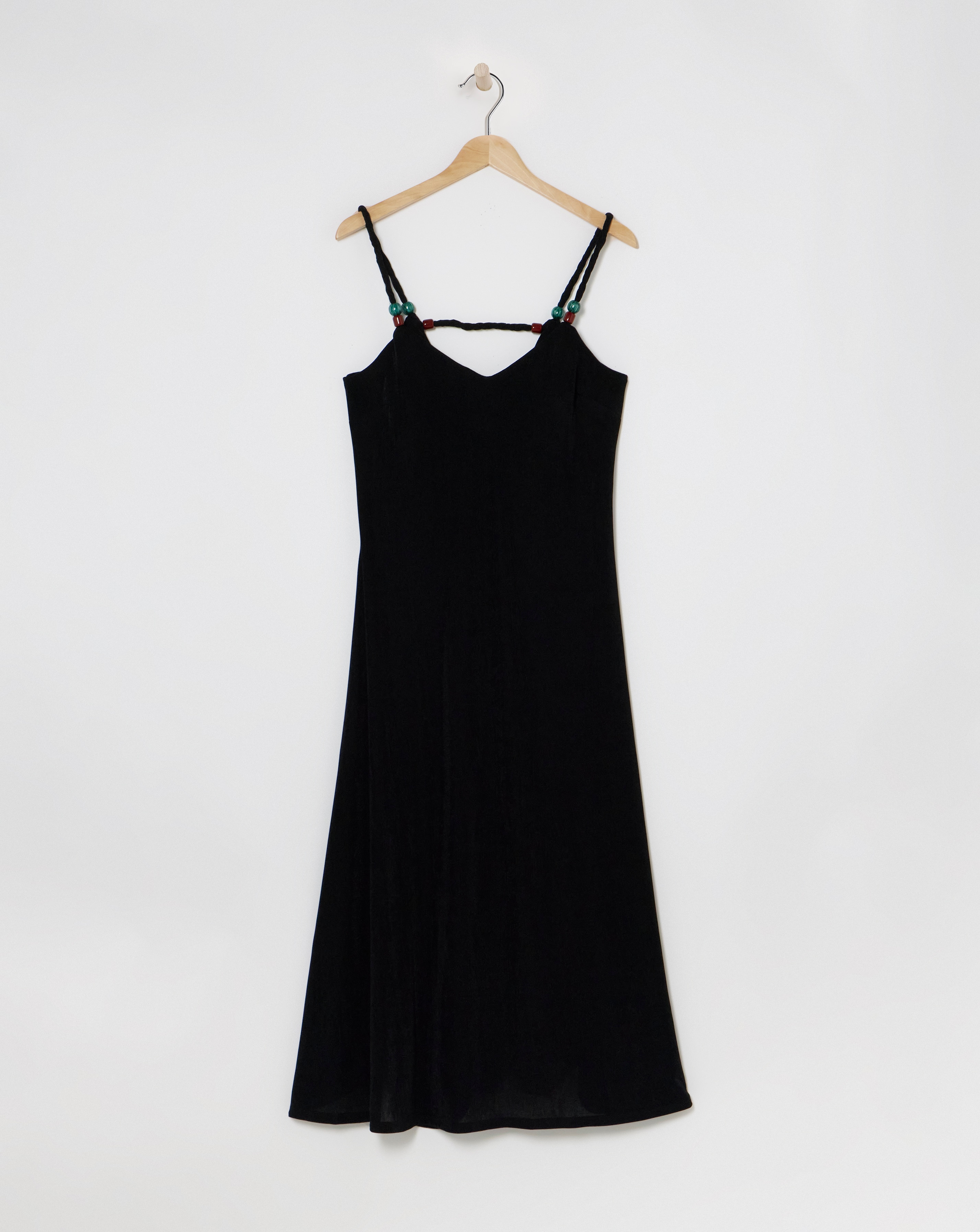 Simply Be - Women's Luxe Jersey Trapeze Maxi Dress - Size 10 - Black - 95% Polyester 5% Elastane