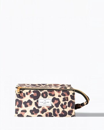 The Flat Lay Co. Makeup Box Bag - Leopard
