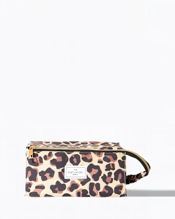 The Flat Lay Co. Makeup Box Bag - Leopard