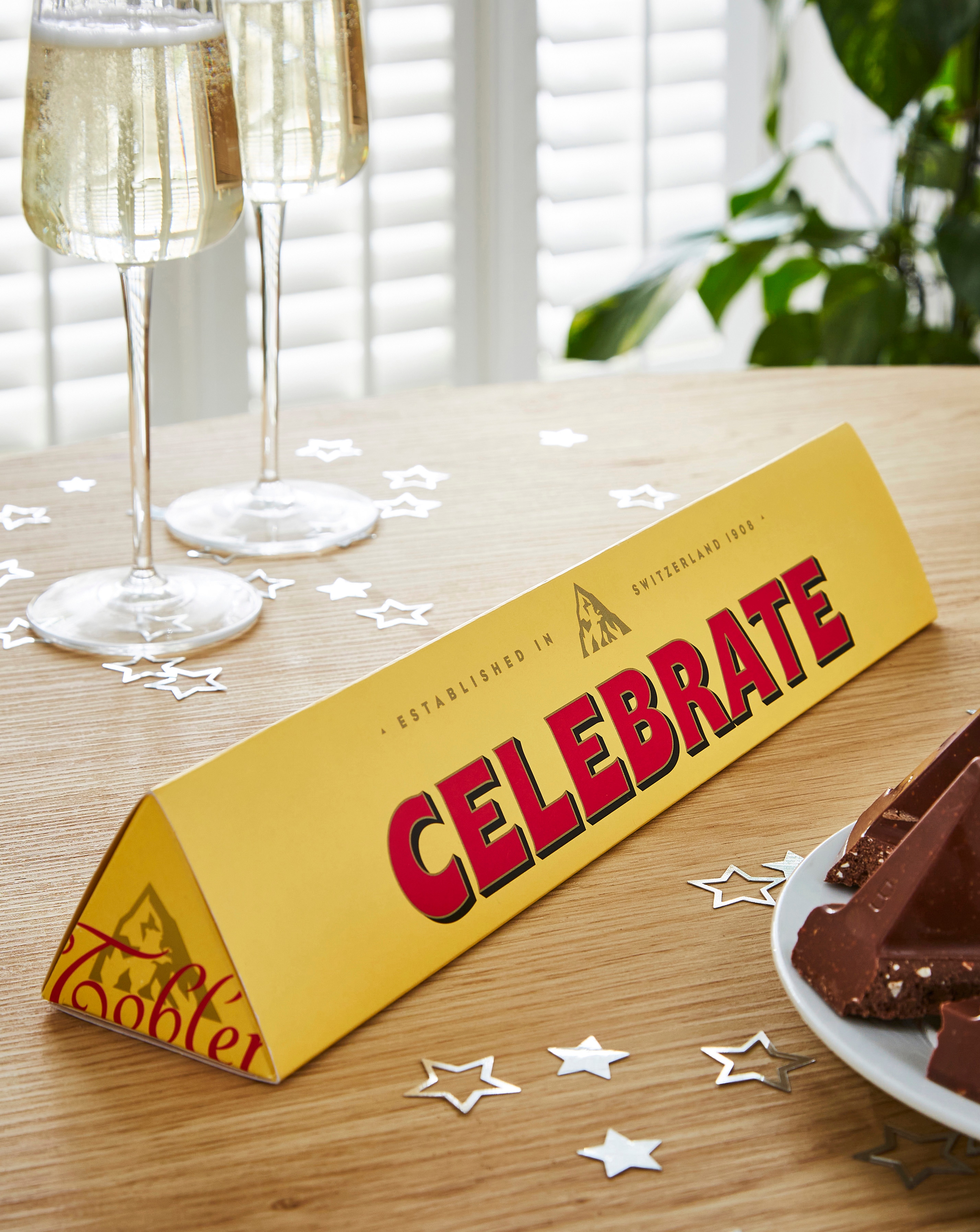 New In - Toblerone Let's Celebrate Chocolate Bar