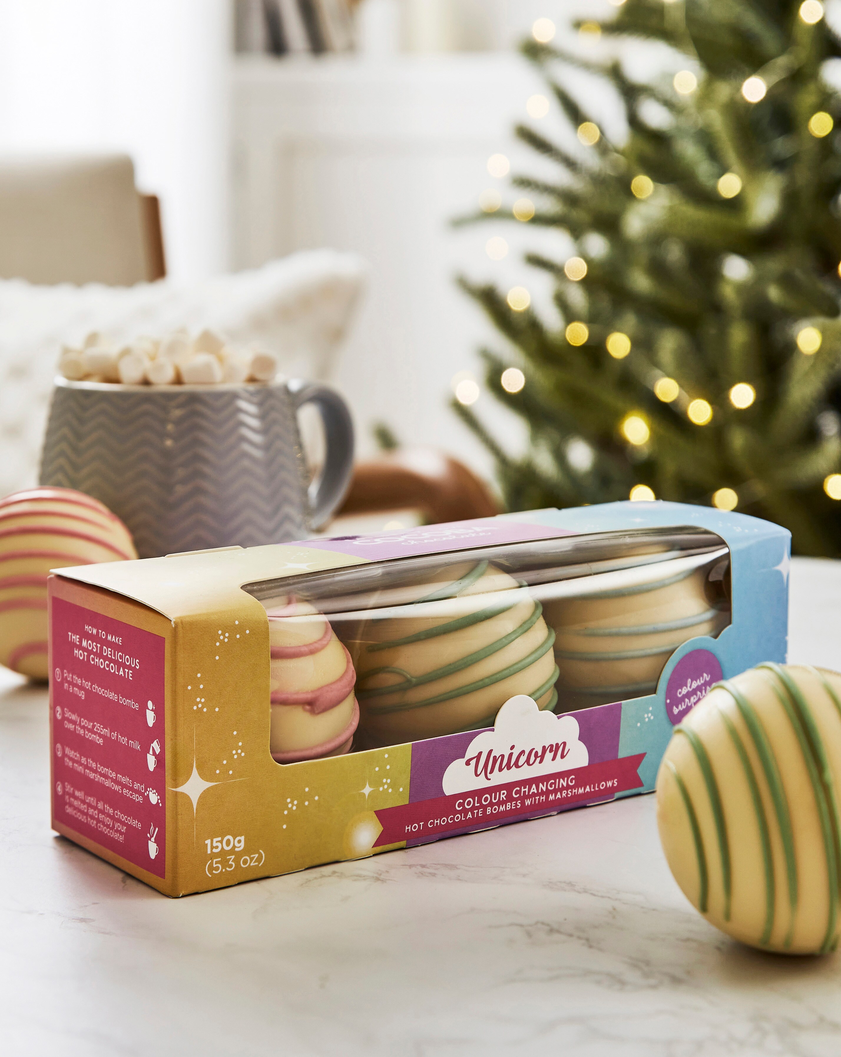 New In - Colour Changing Hot Chocolate Bombes