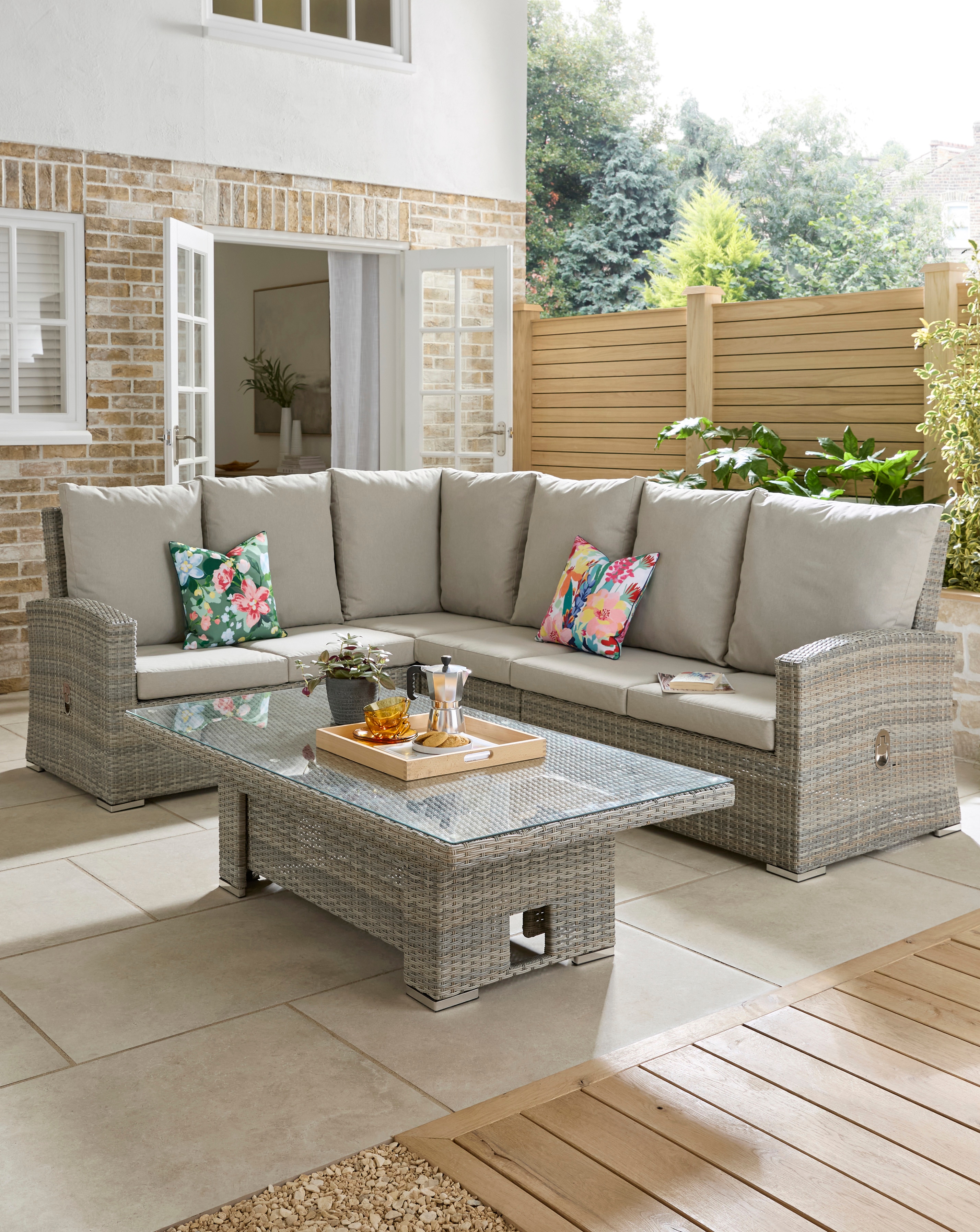 New In - Monaco Reclining Corner Sofa Set
