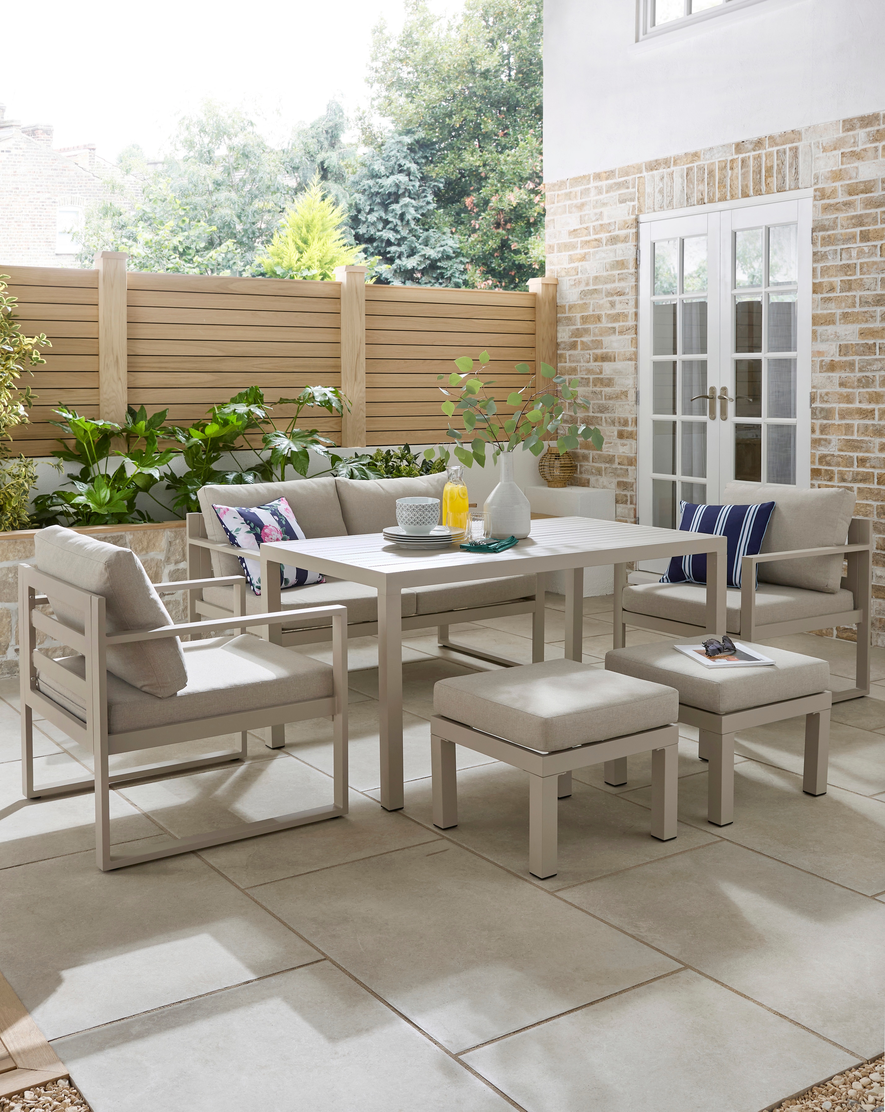 New In - Soho Aluminium Dining Set