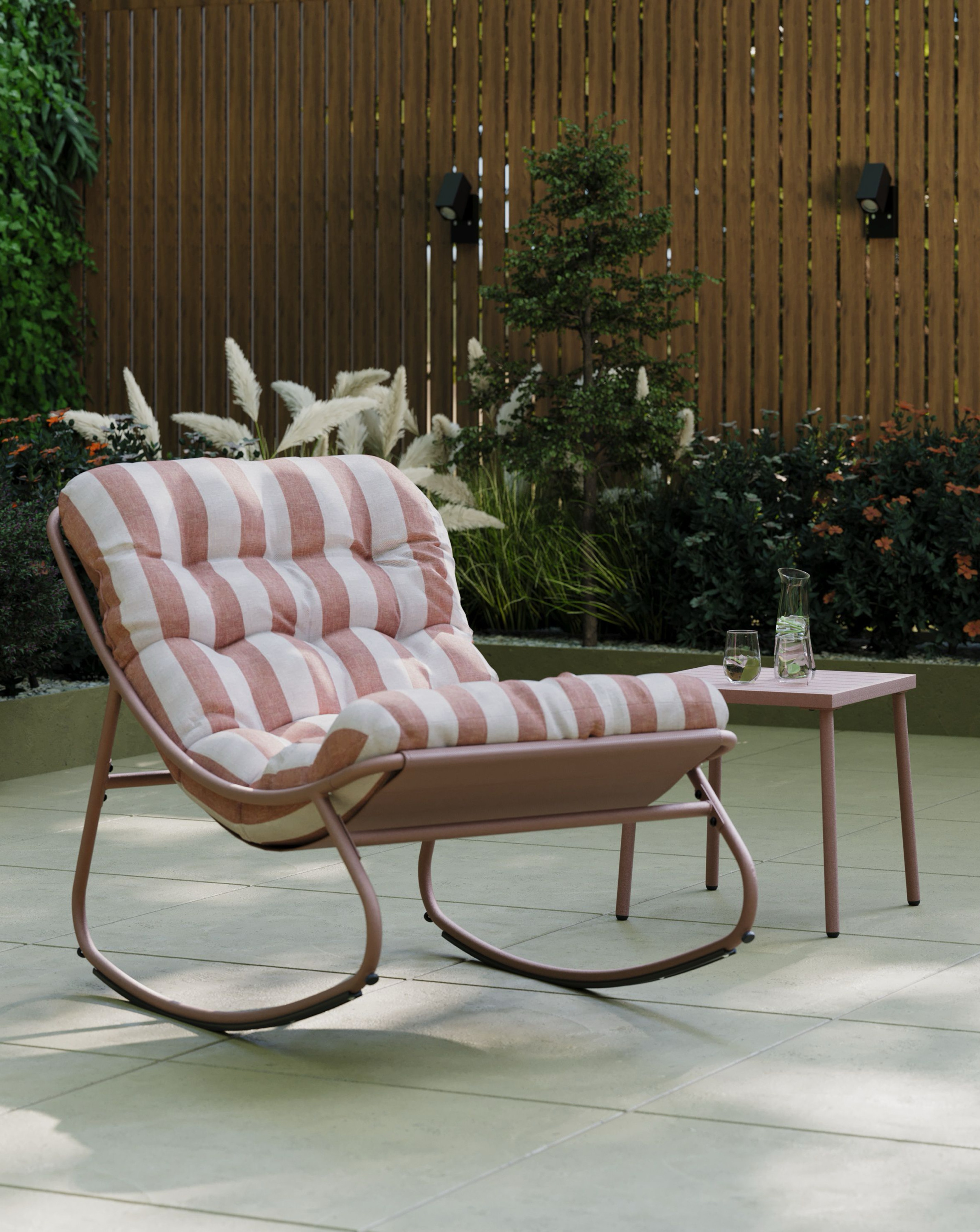 Charles Bentley Truffle Rocking Chair