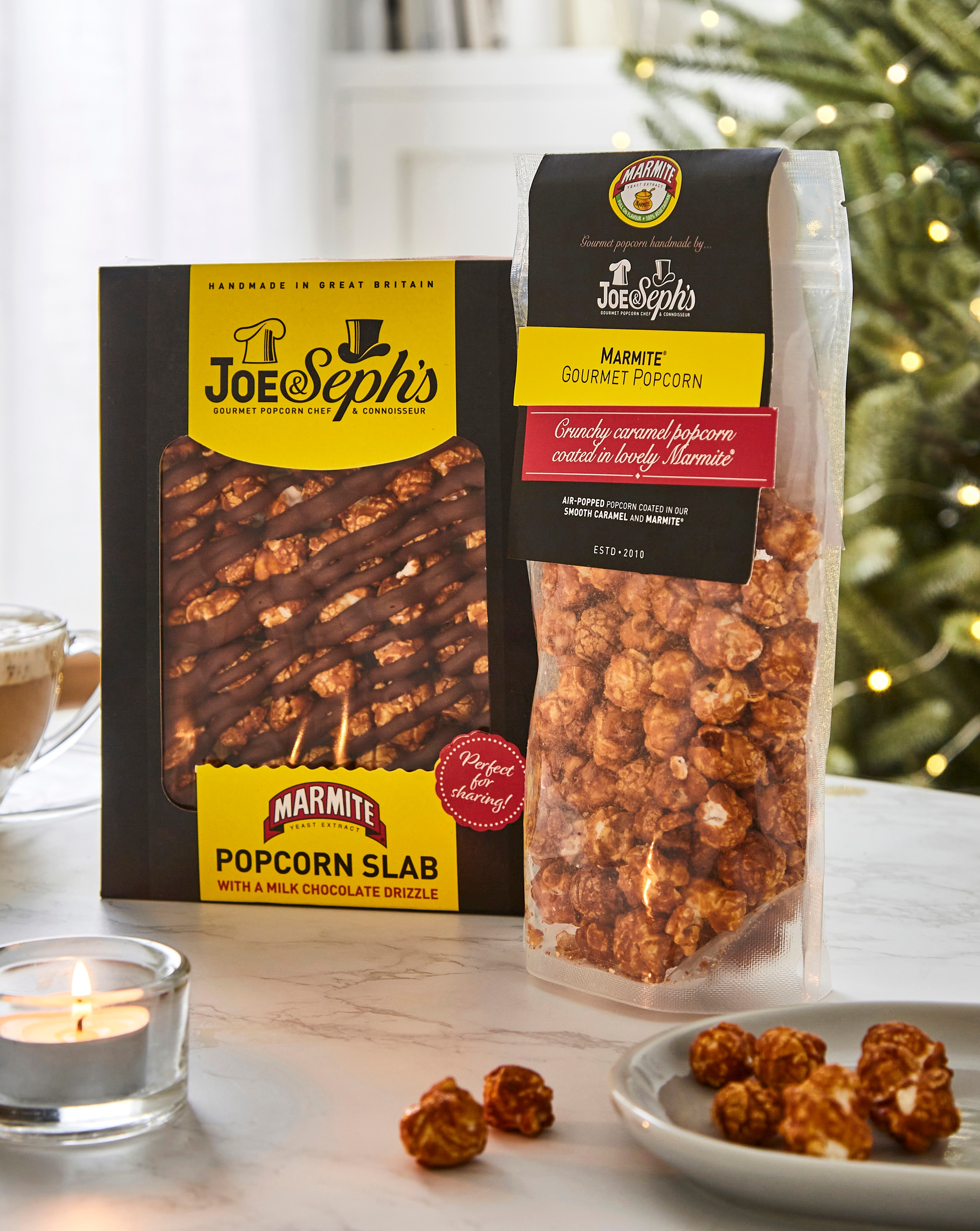 Joe & Seph's Marmite Slab and Popcorn