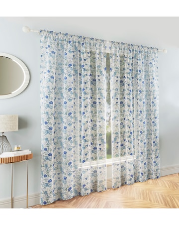 Mia Floral Printed Voile Panel