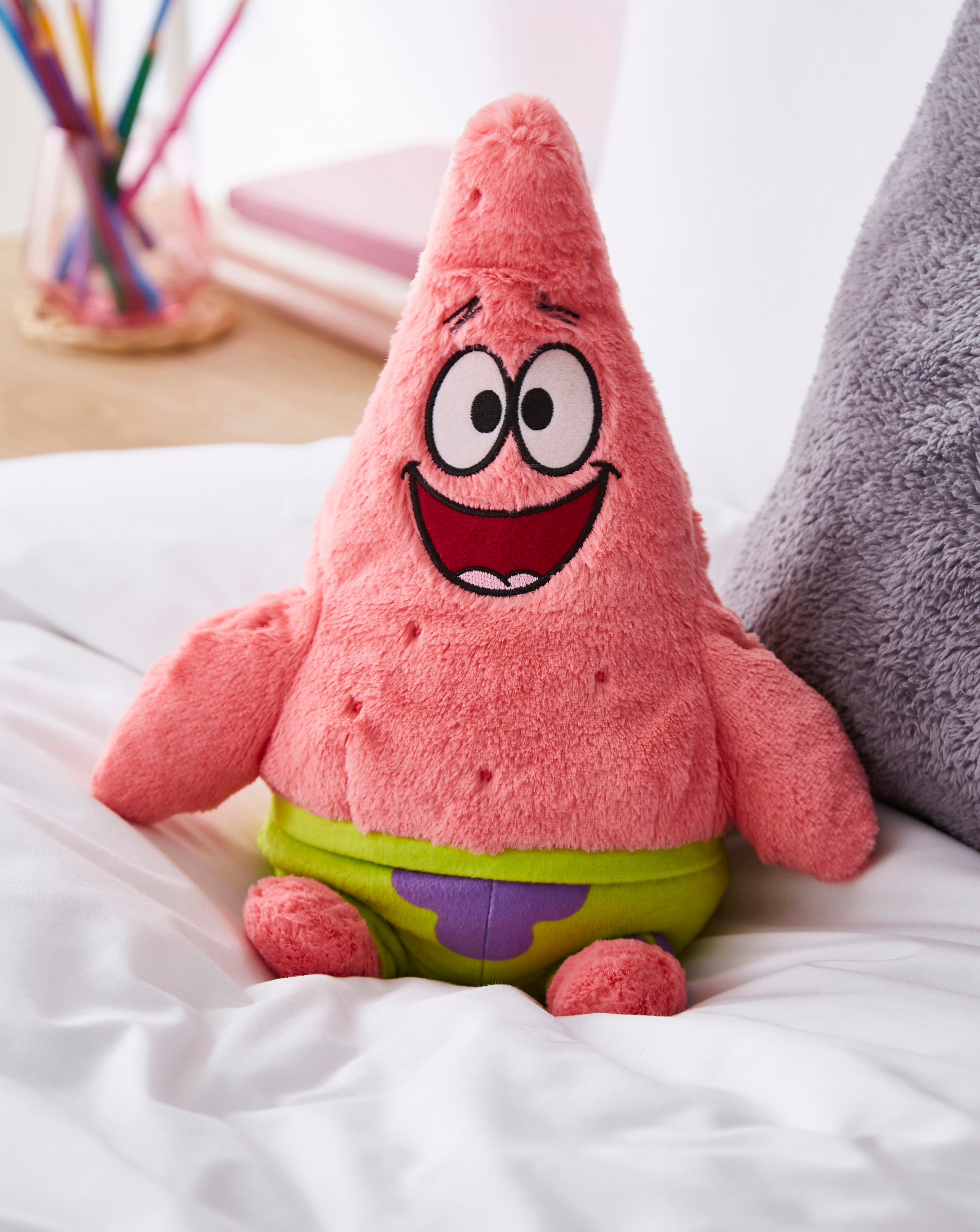 New In - Warmies Heatable Patrick Star Plush