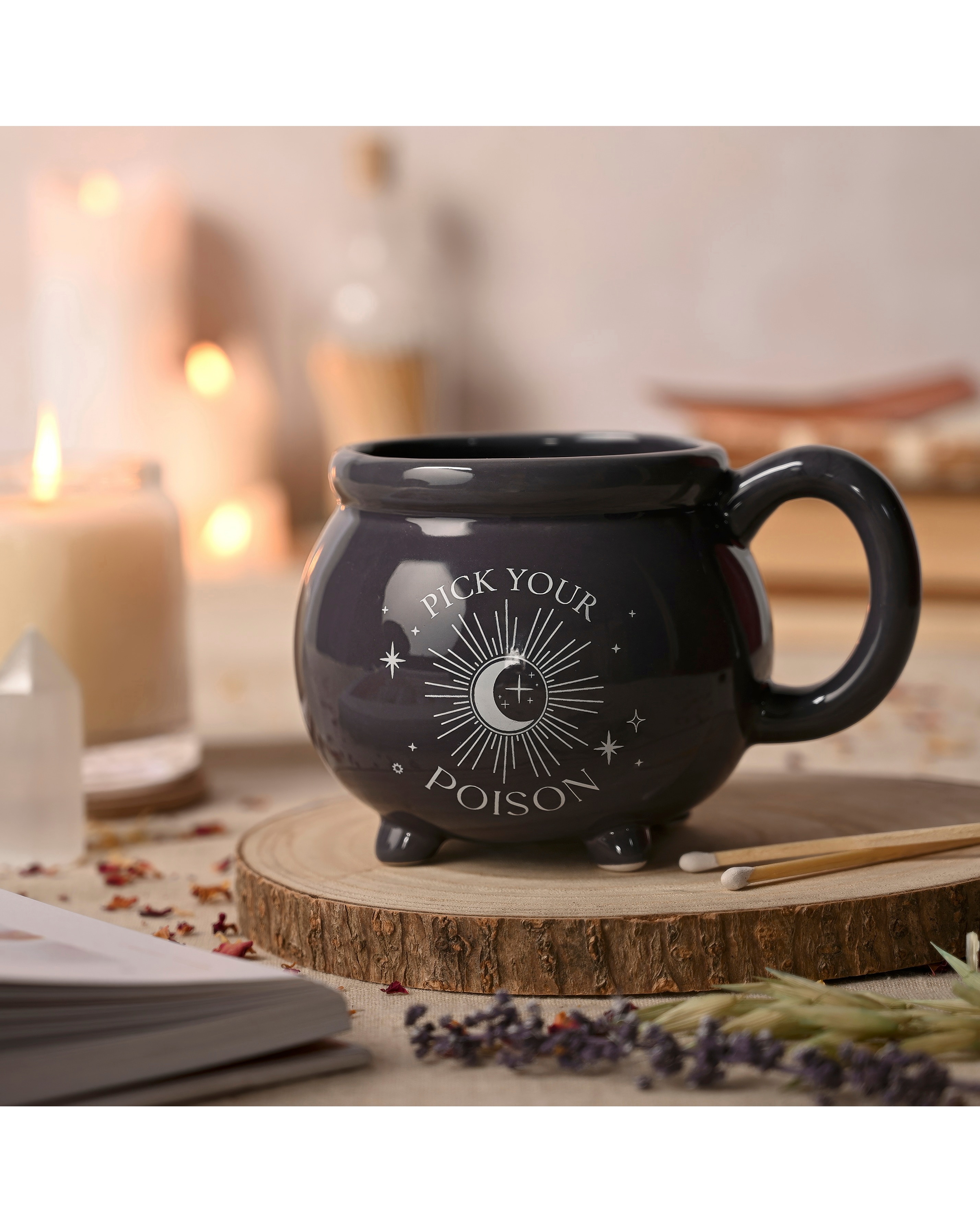 Mystic Legends Midnight Cauldron Mug
