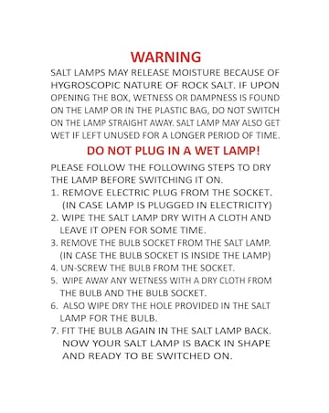 Serenity Himalayan Rock Salt Lamp 5 Sphere