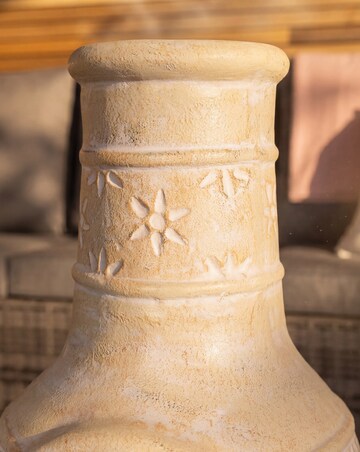 Charles Bentley SNUG Valencia Clay Chiminea