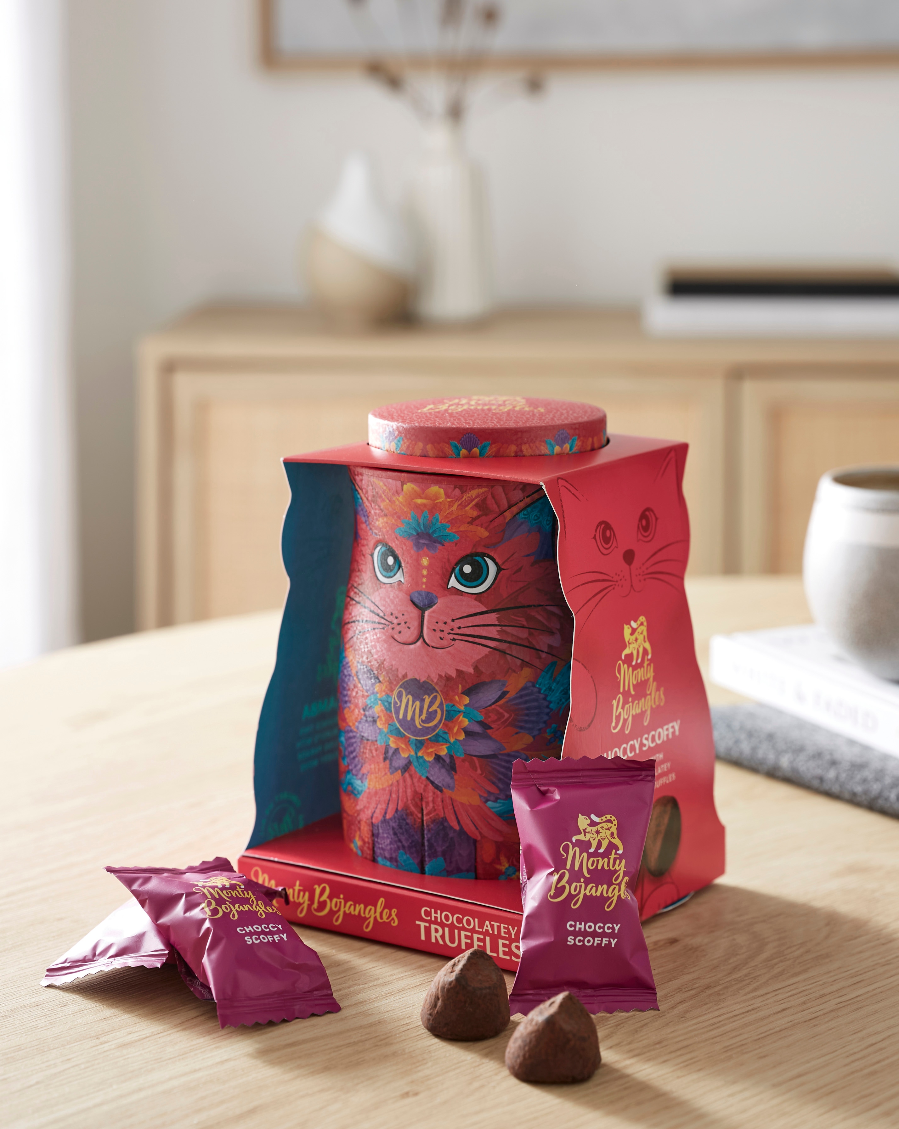New In - Monty Bojangles Sunset Samba Cat Tin