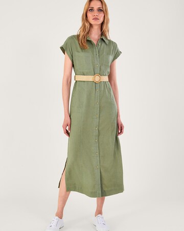 Monsoon Belted Midi Dress