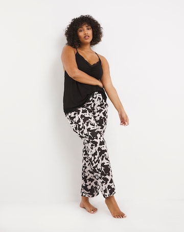 Luna Built-In Support Lace Pyjama Set